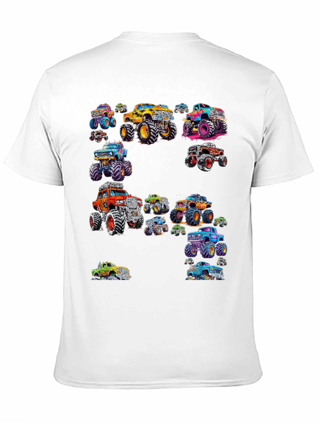 Black Monster Truck Rally Graphic T-Shirt view 11