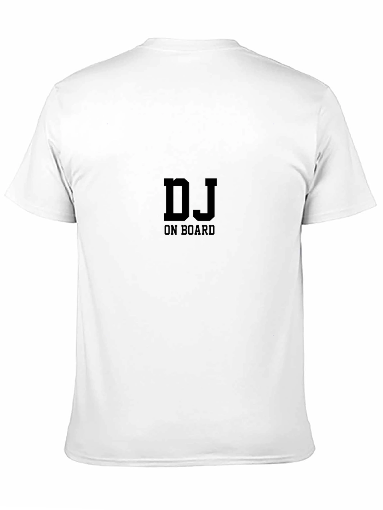 Black DJ On Board Black T-Shirt view 11