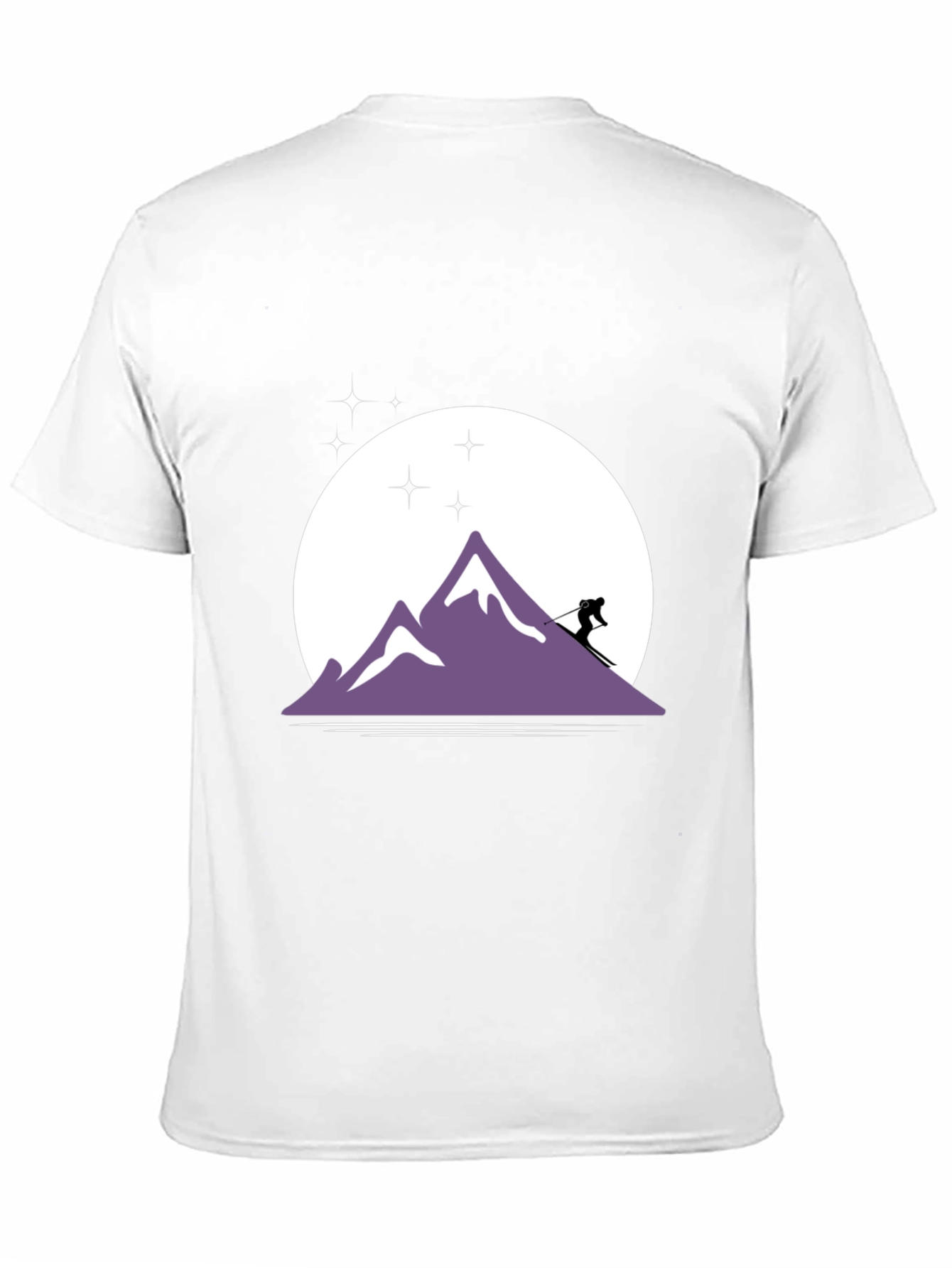 Black Mountain Skier Graphic Tee view 11