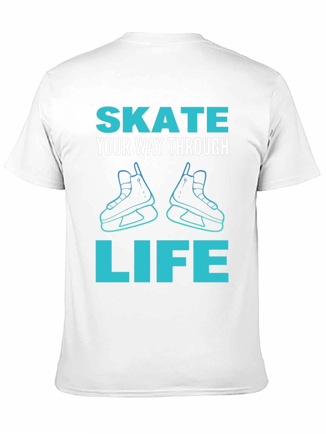 Black Skate Through Life Graphic Tee view 11