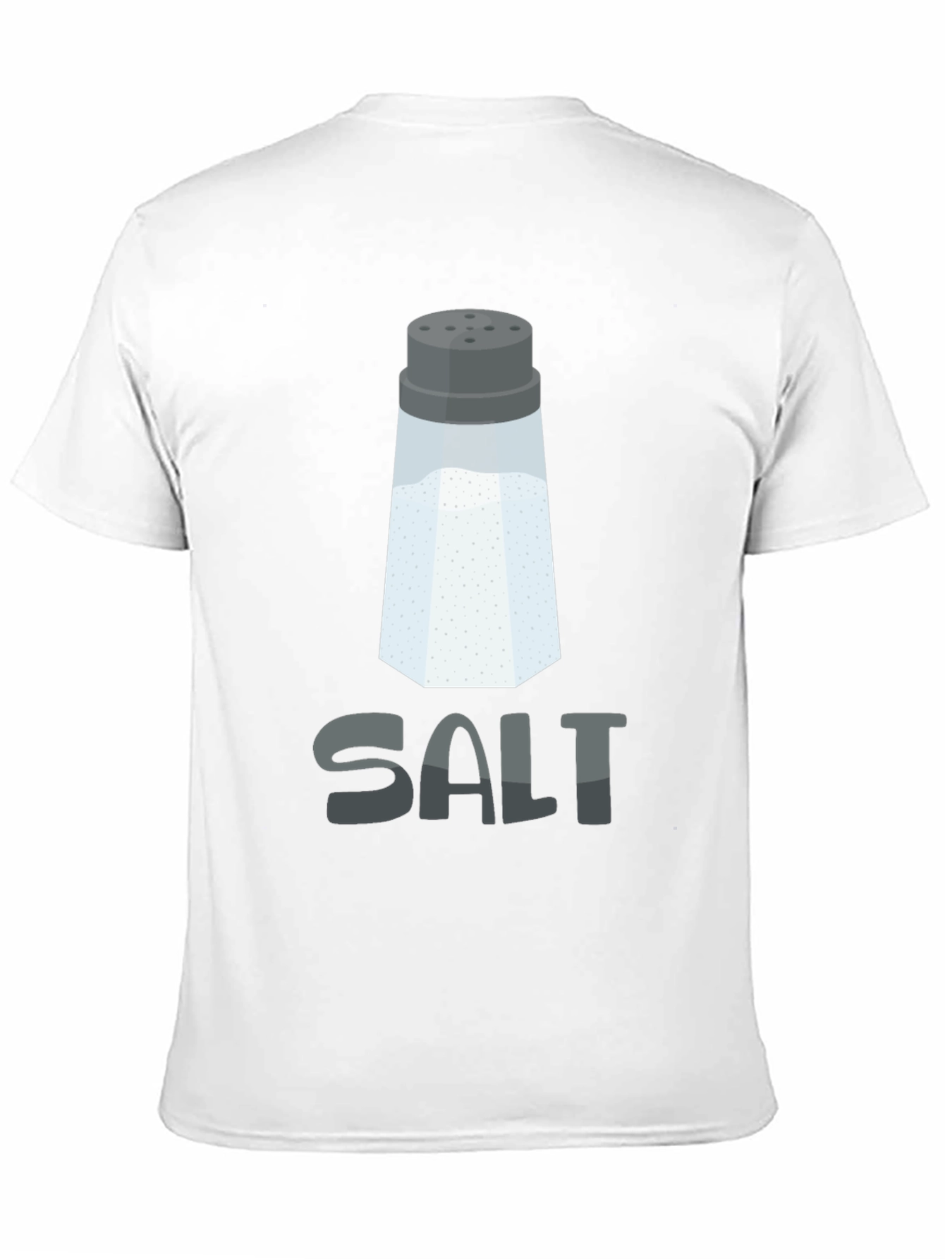 Black Salt Graphic Tee - Funny Pun T-Shirt view 11