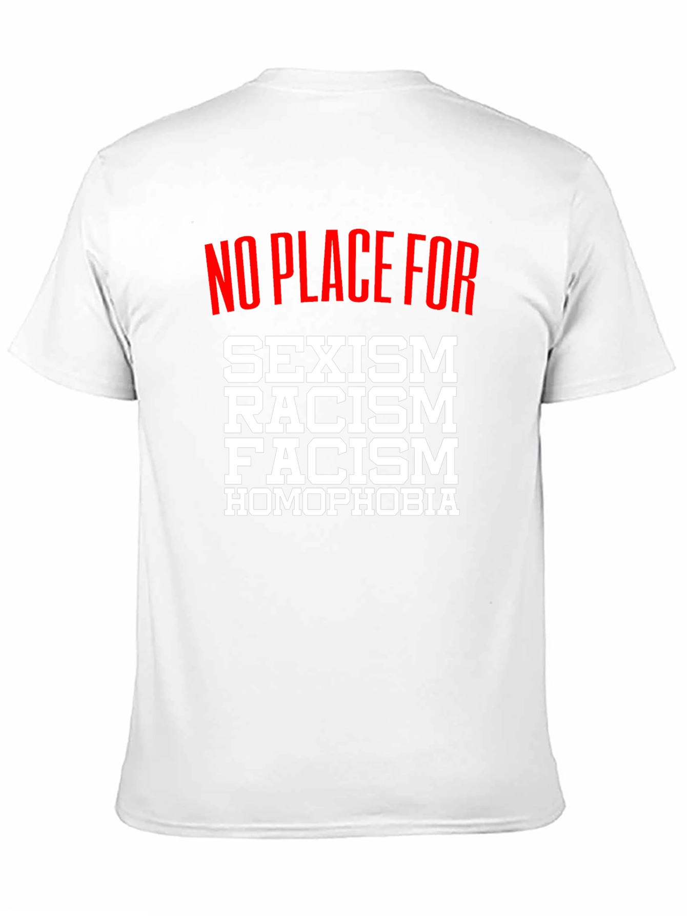 Black No Place For T-Shirt view 11
