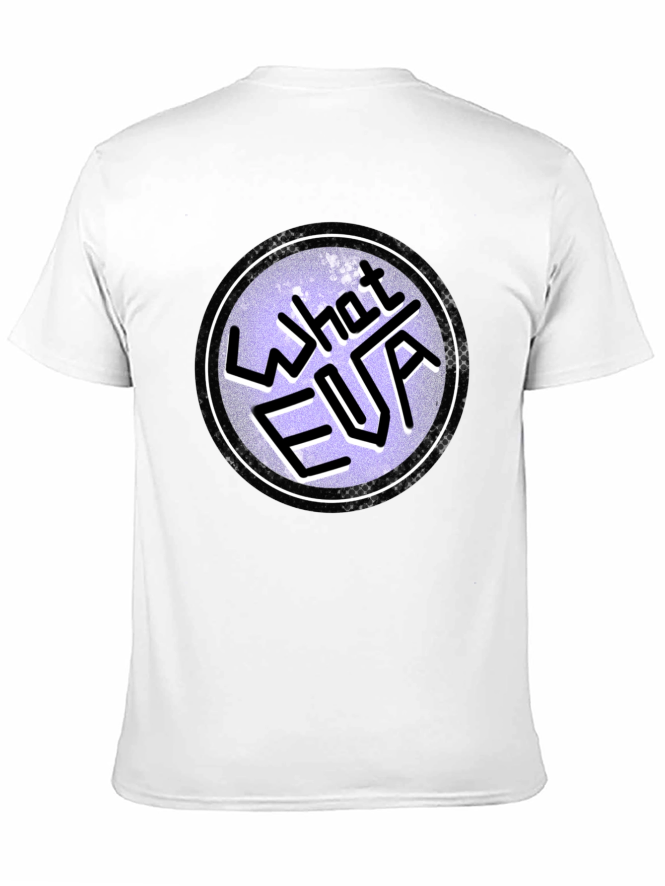 Black What FUA Funny Graphic Men's Black T-Shirt view 11