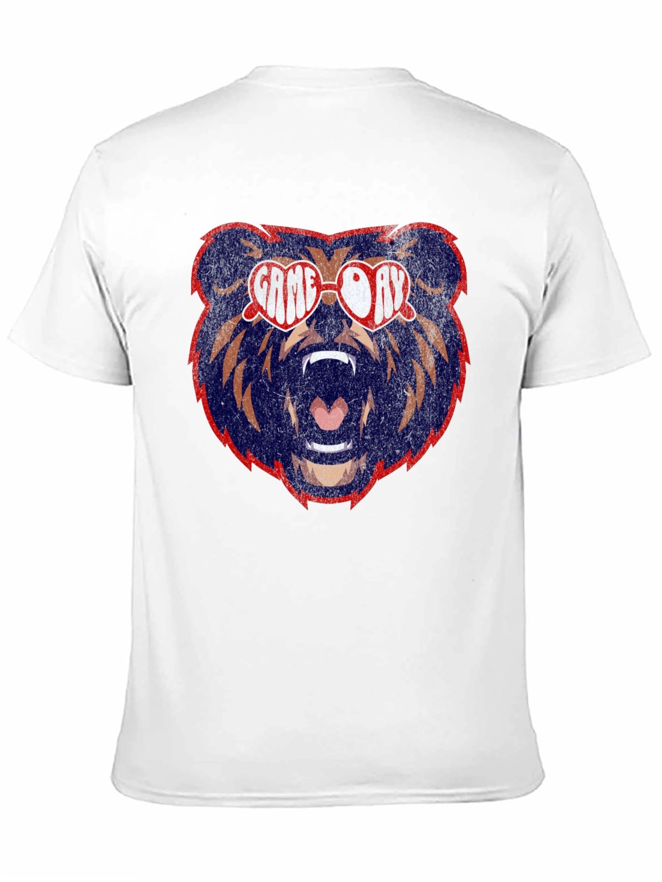 Black Game Day Bear Graphic Tee view 11