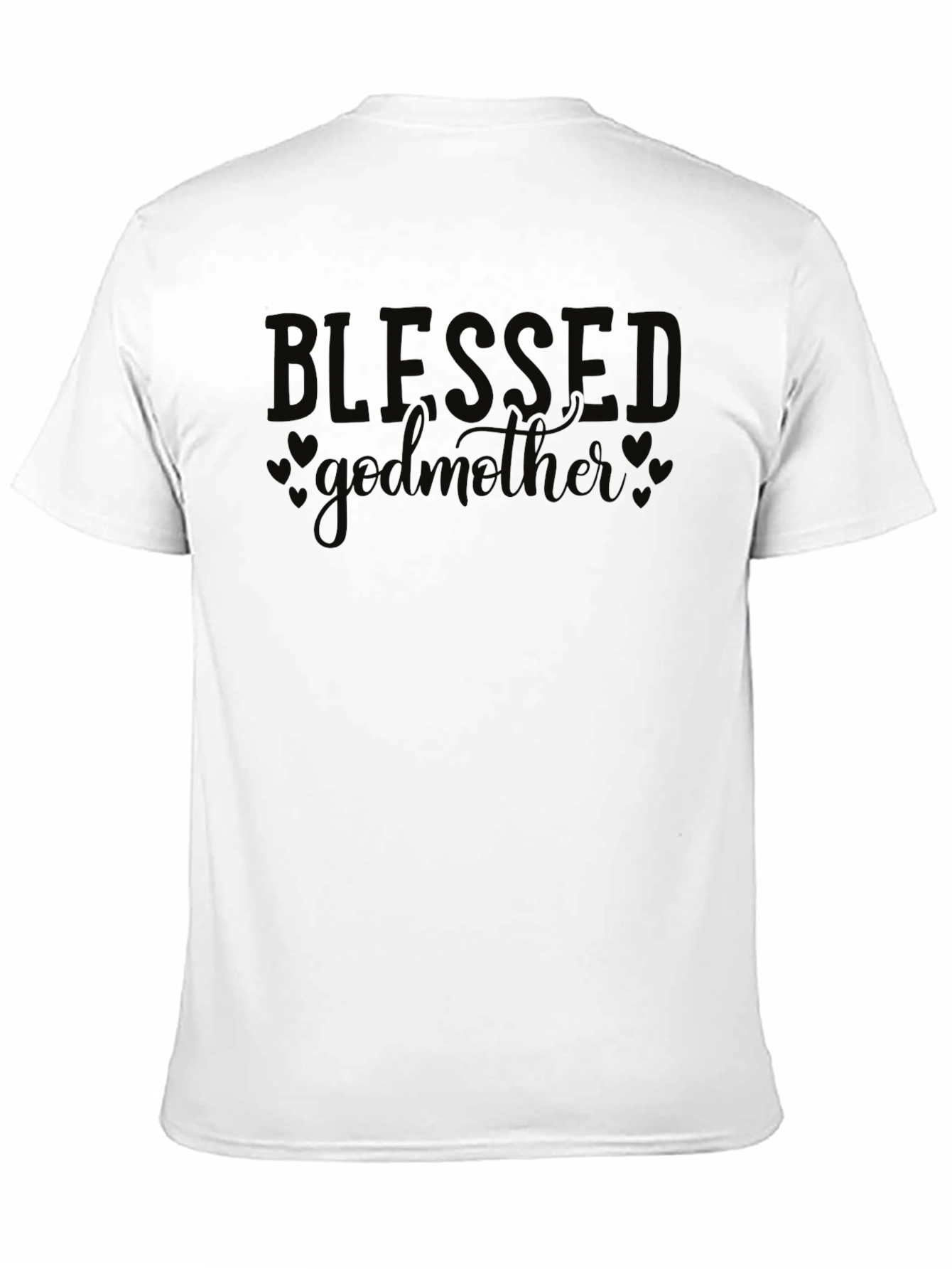 Black Blessed Godmother Graphic Tee view 11