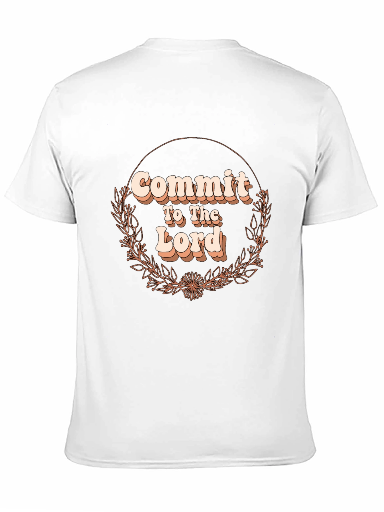 Black Commit To The Lord T-Shirt view 11