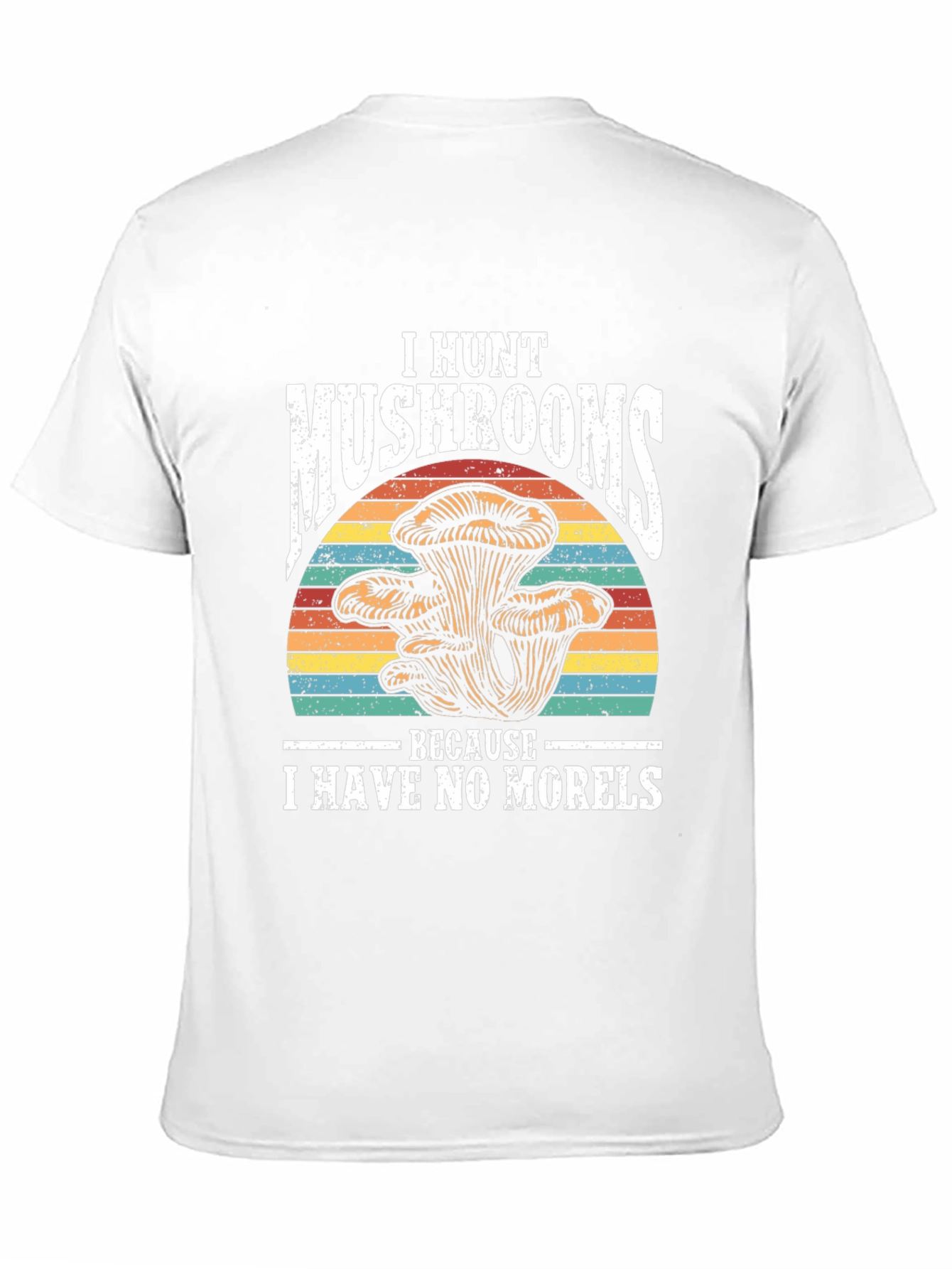 Black Mushroom Hunter Novelty Graphic Tee view 11