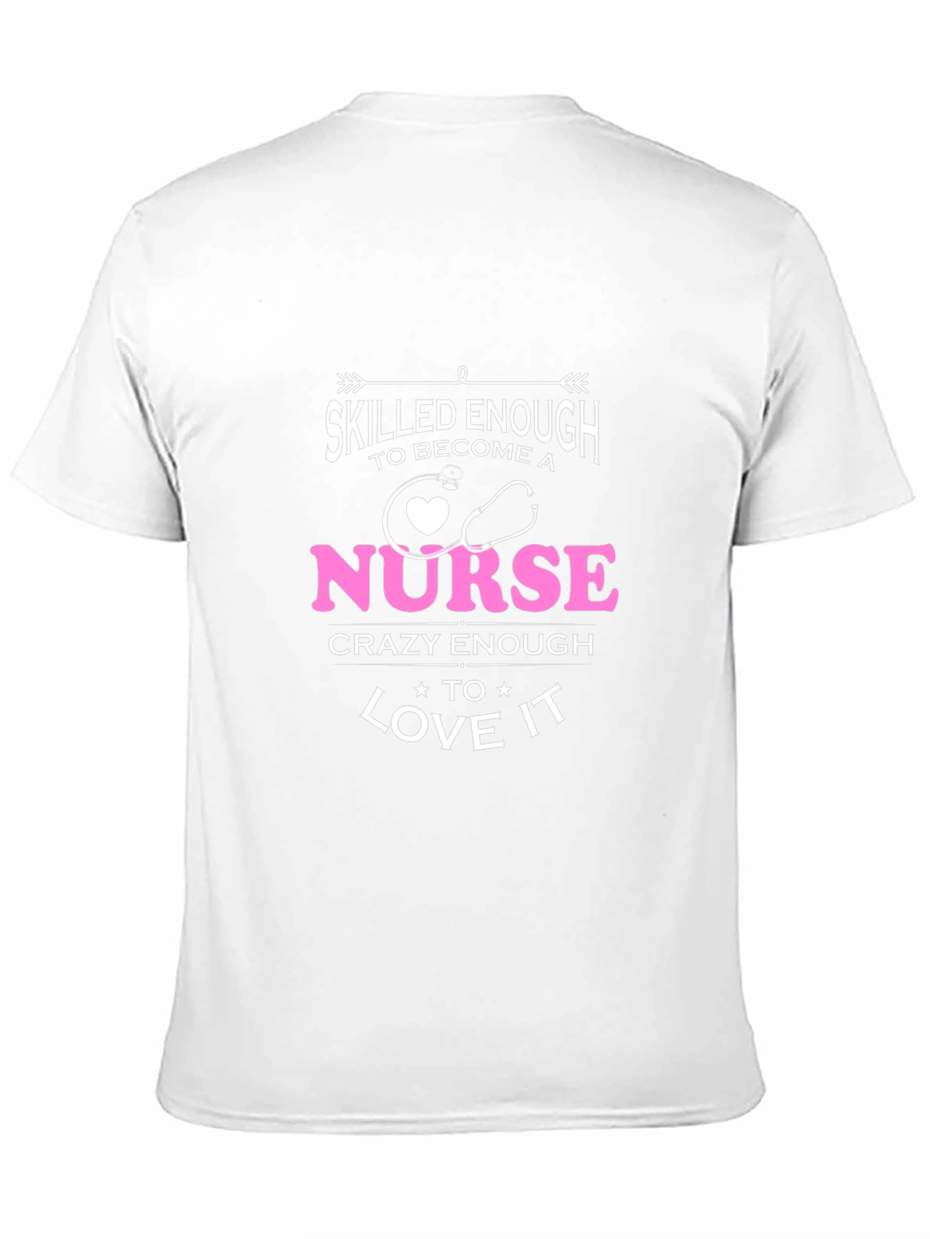 Black Skilled Enough Nurse T-Shirt view 11