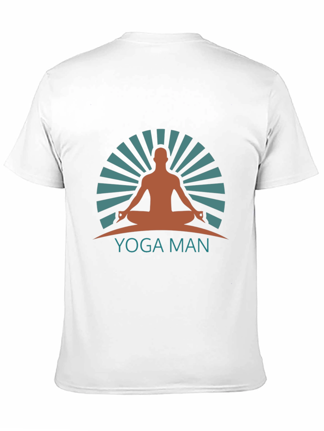 Black Yoga Man Graphic Tee - Meditate in Style view 11