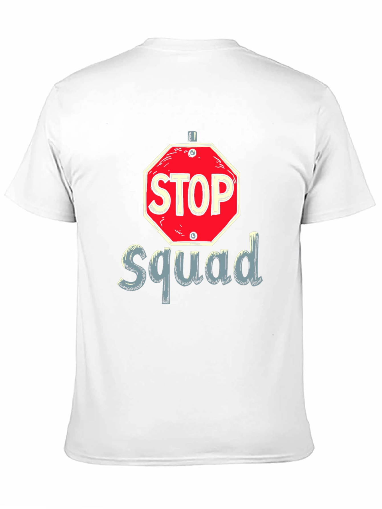 Black Stop Squad Graphic Tee - Men's Black T-Shirt view 11
