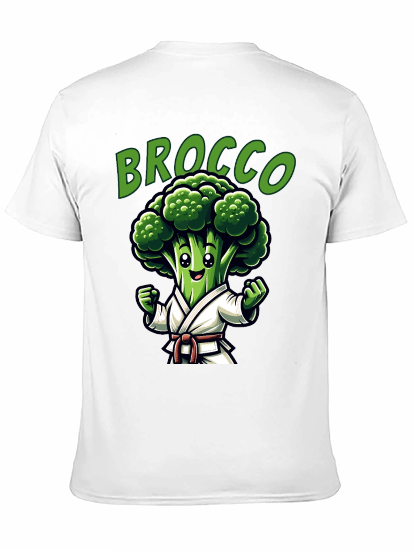 Brocco Karate T-Shirt - Funny Vegan Tee - 11