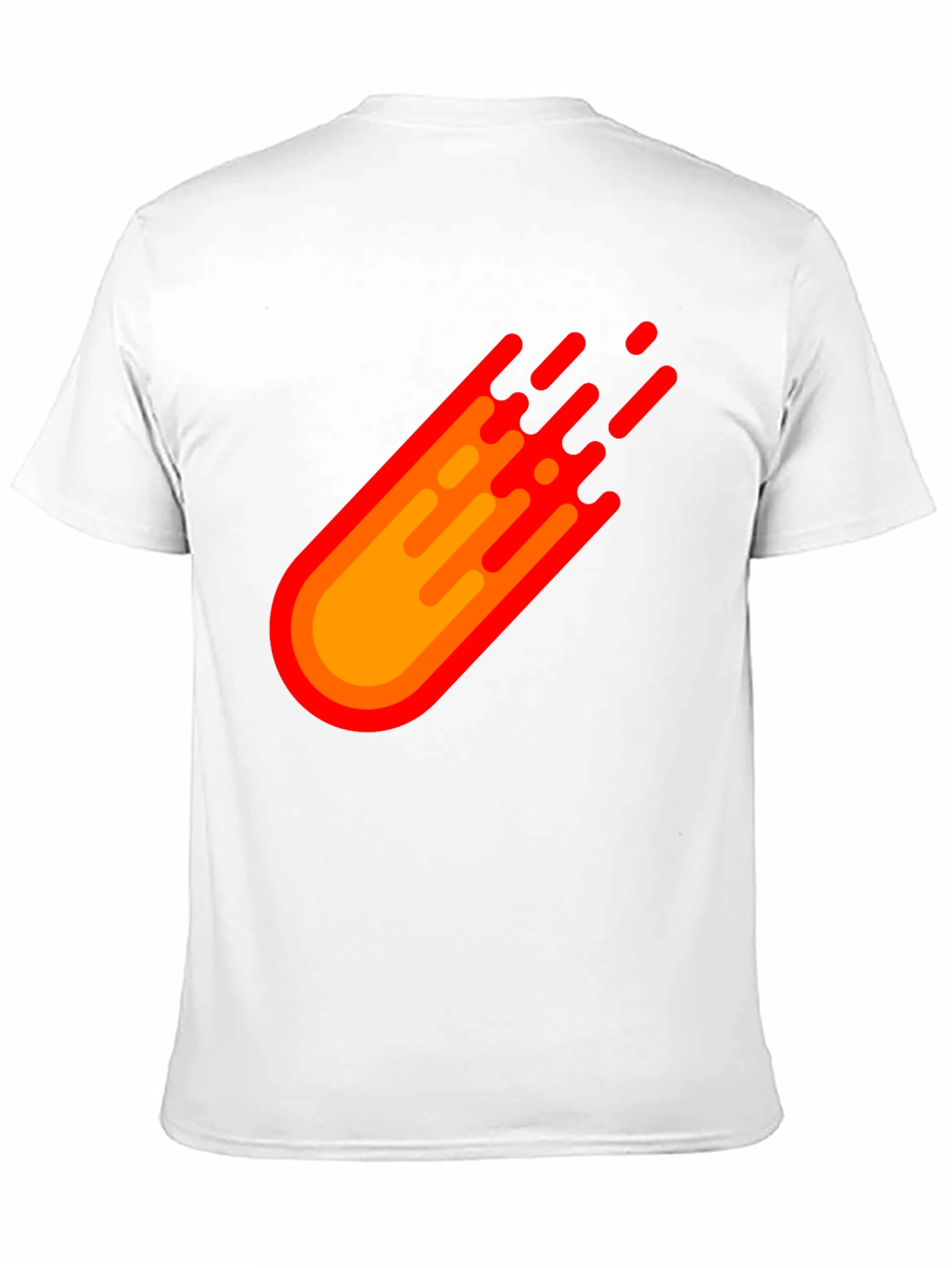 Black Bold Meteor Graphic Tee - Soft Black Cotton view 11