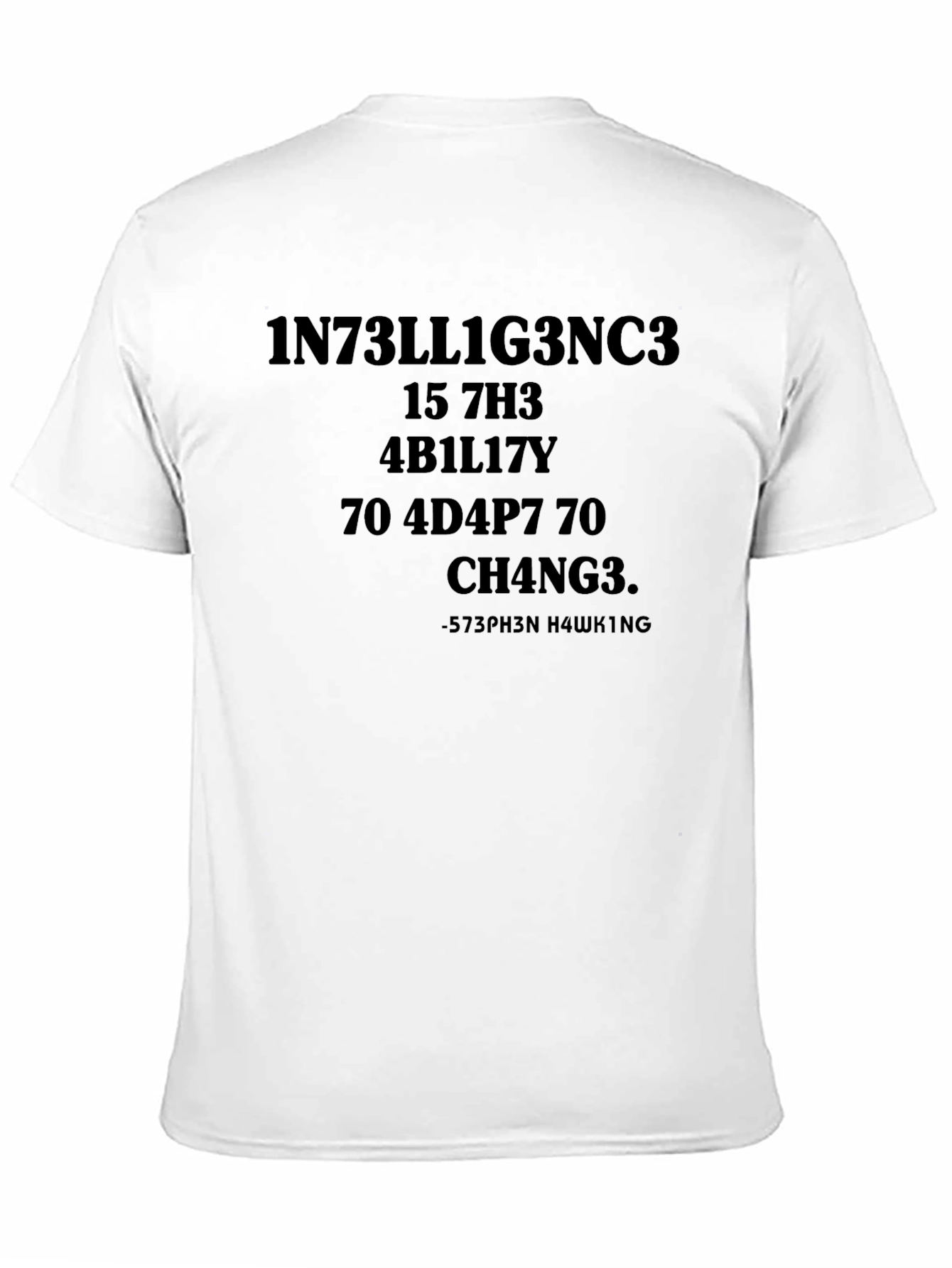 Black Intelligence T-Shirt: Code Design view 11