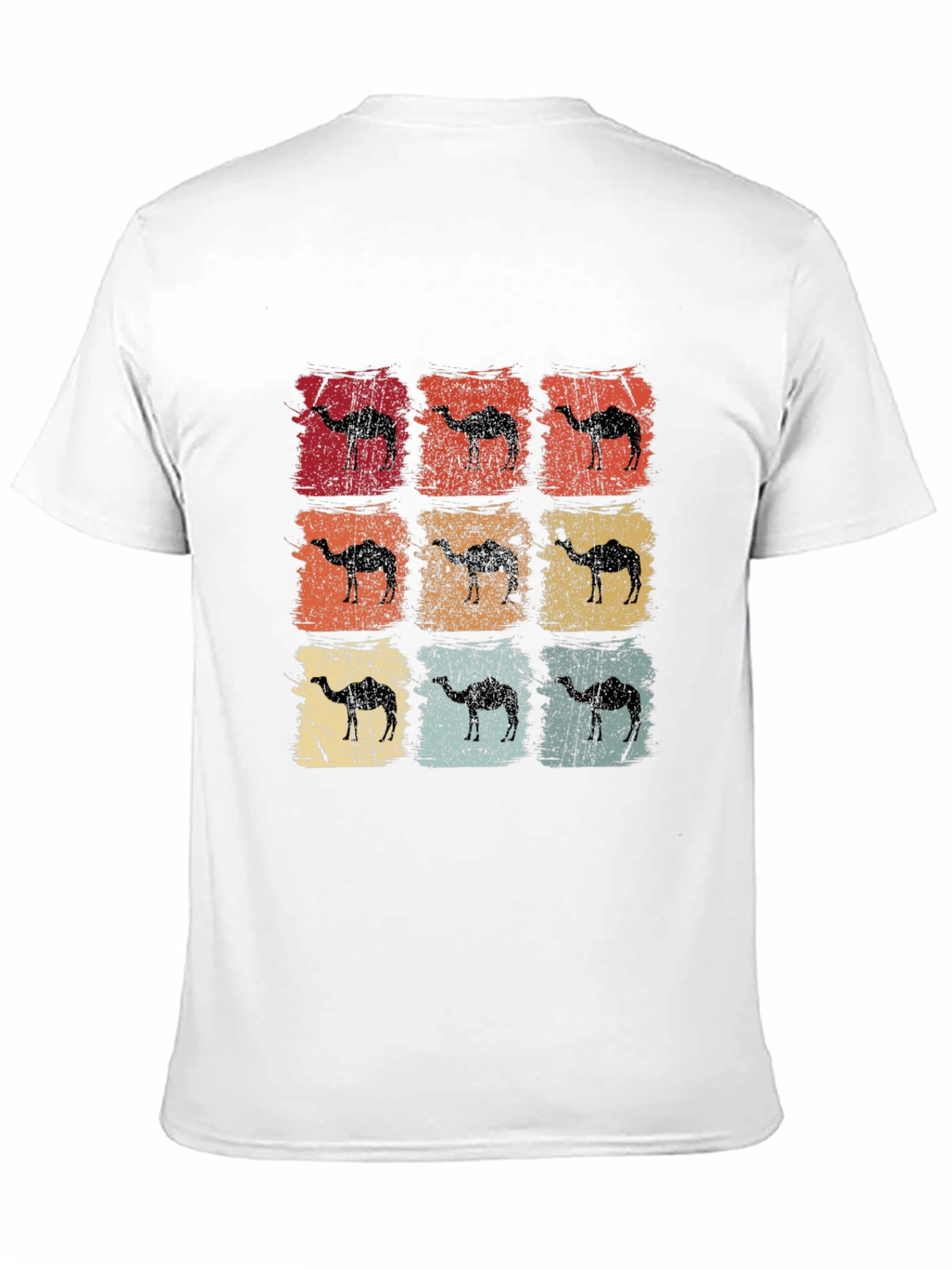 Black Retro Camel Graphic Tee - Vintage Style view 11