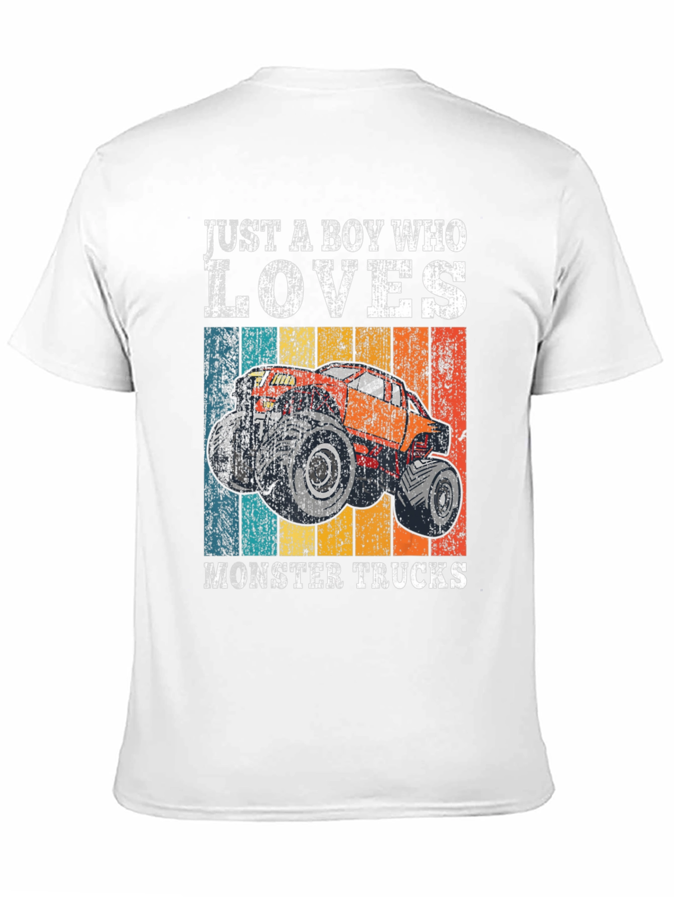 Black Monster Truck Lover Graphic Tee view 11