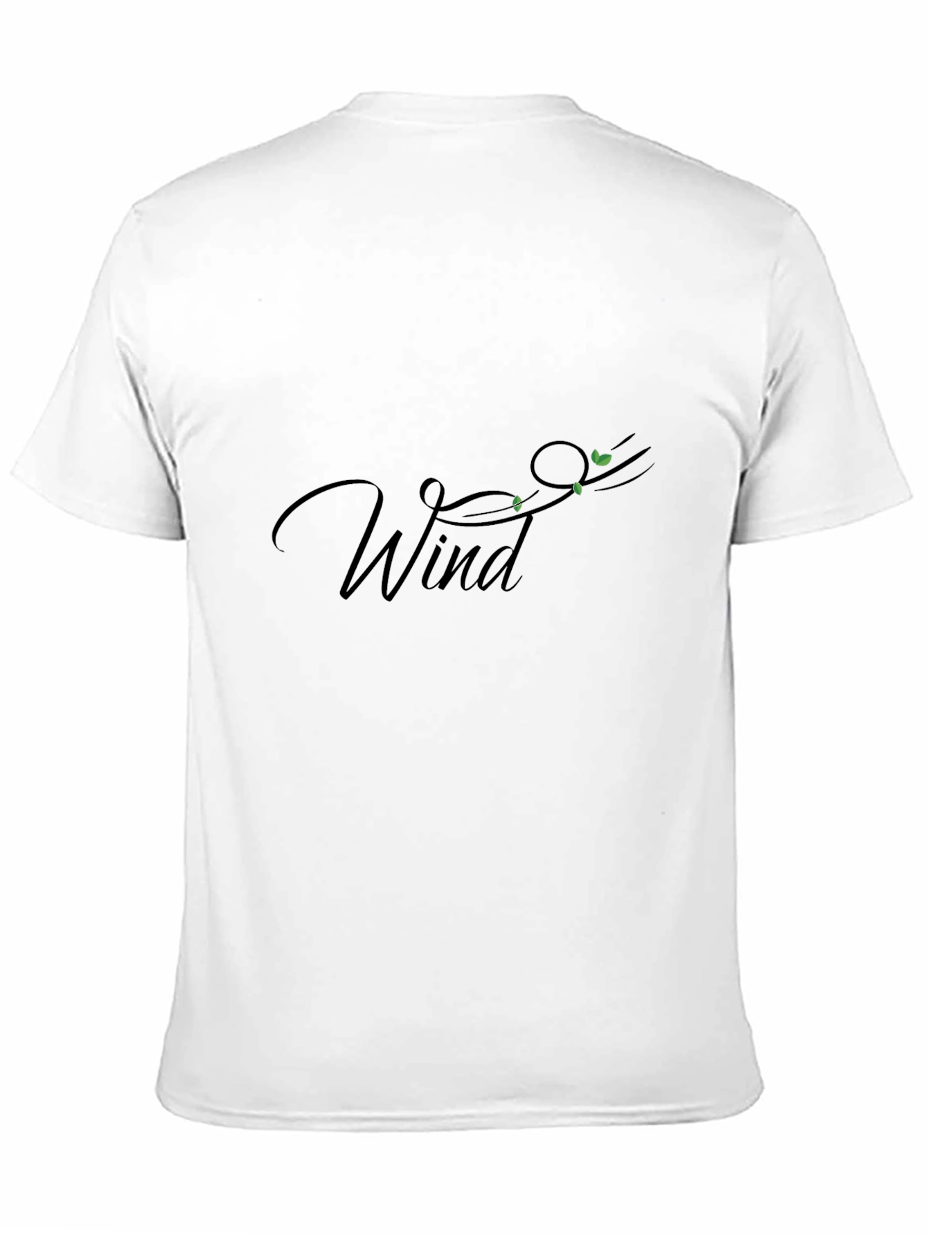 Black Wind Graphic Black Tee - Stylish & Comfortable view 11