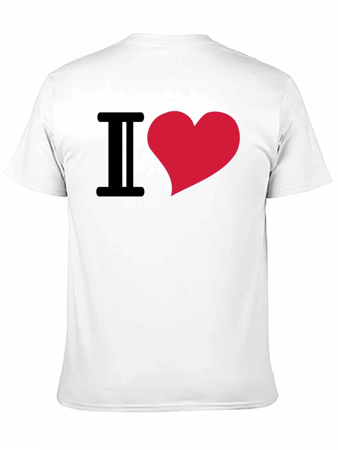 Black I Heart Graphic Tee - Trendy & Comfortable view 11