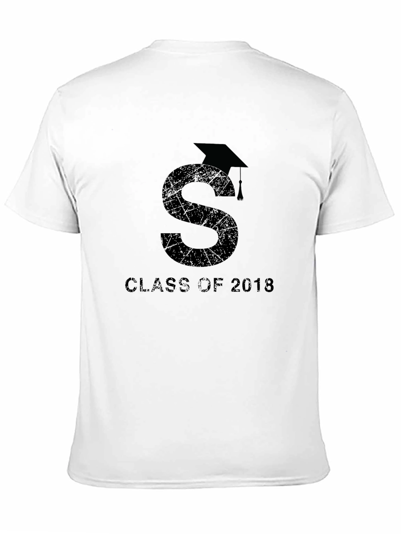 Black Class of 2018 Graduation T-Shirt view 11