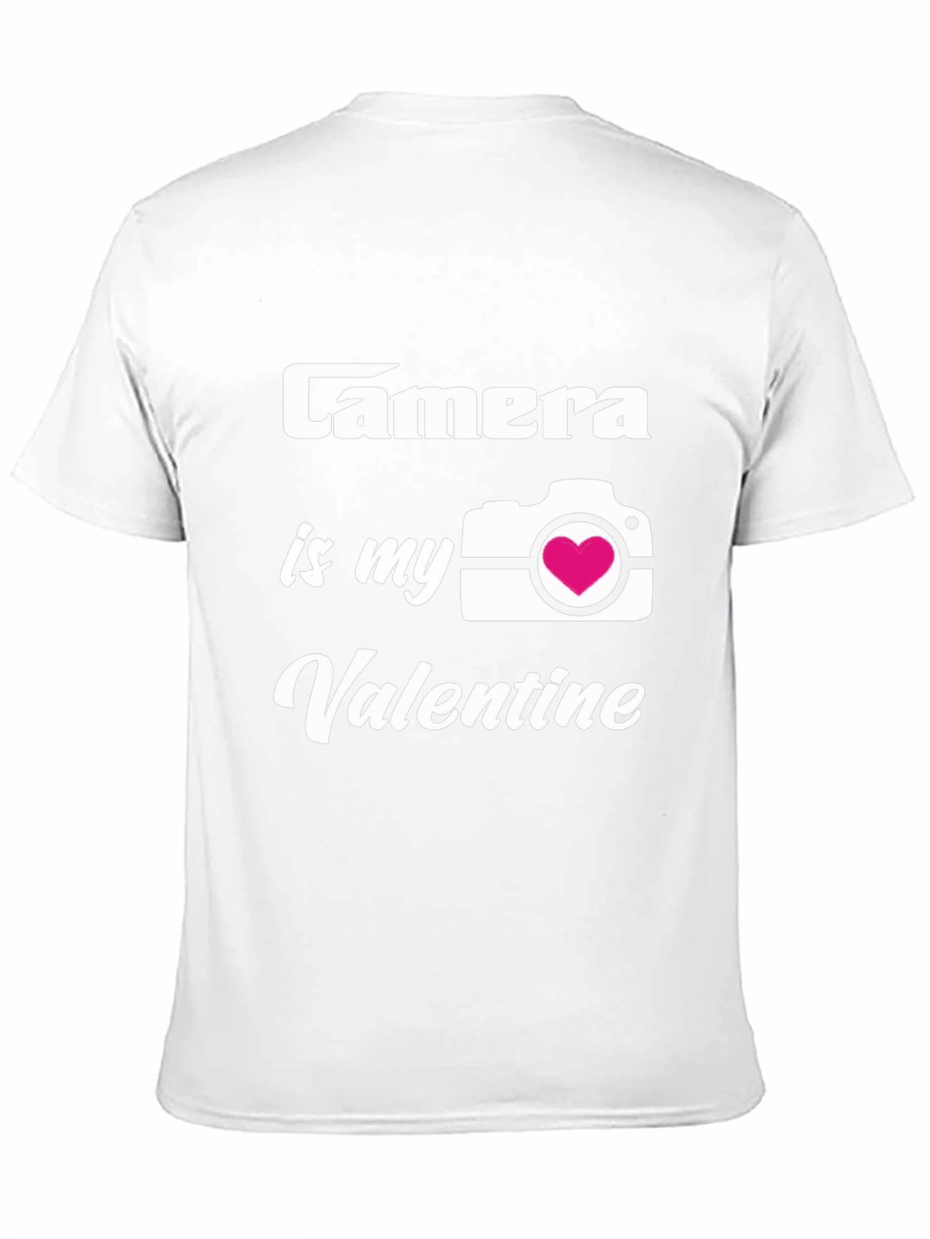 Black Camera is My Valentine T-Shirt Photographer Gift view 11
