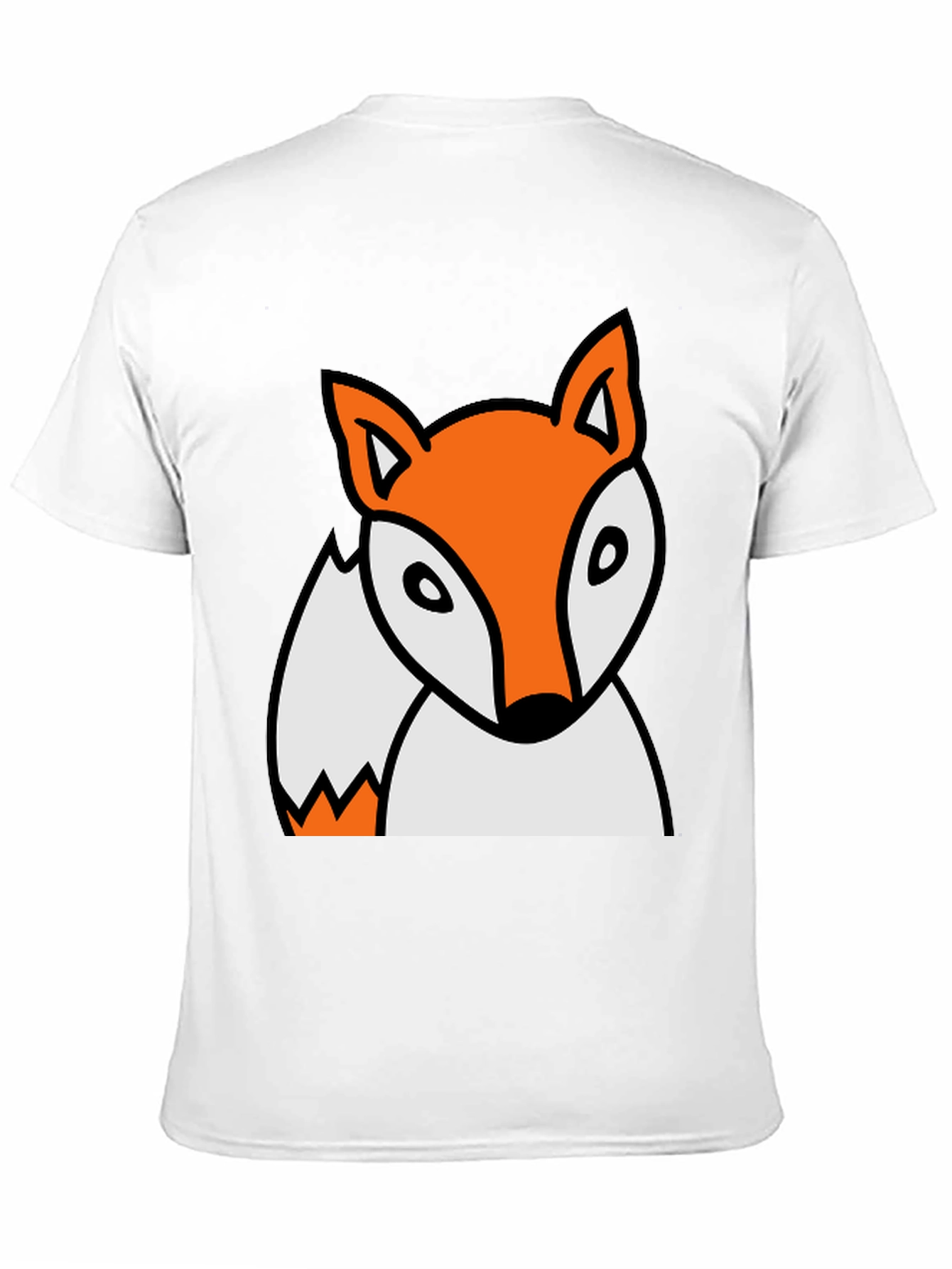 Black Fox Graphic Black T-Shirt view 11