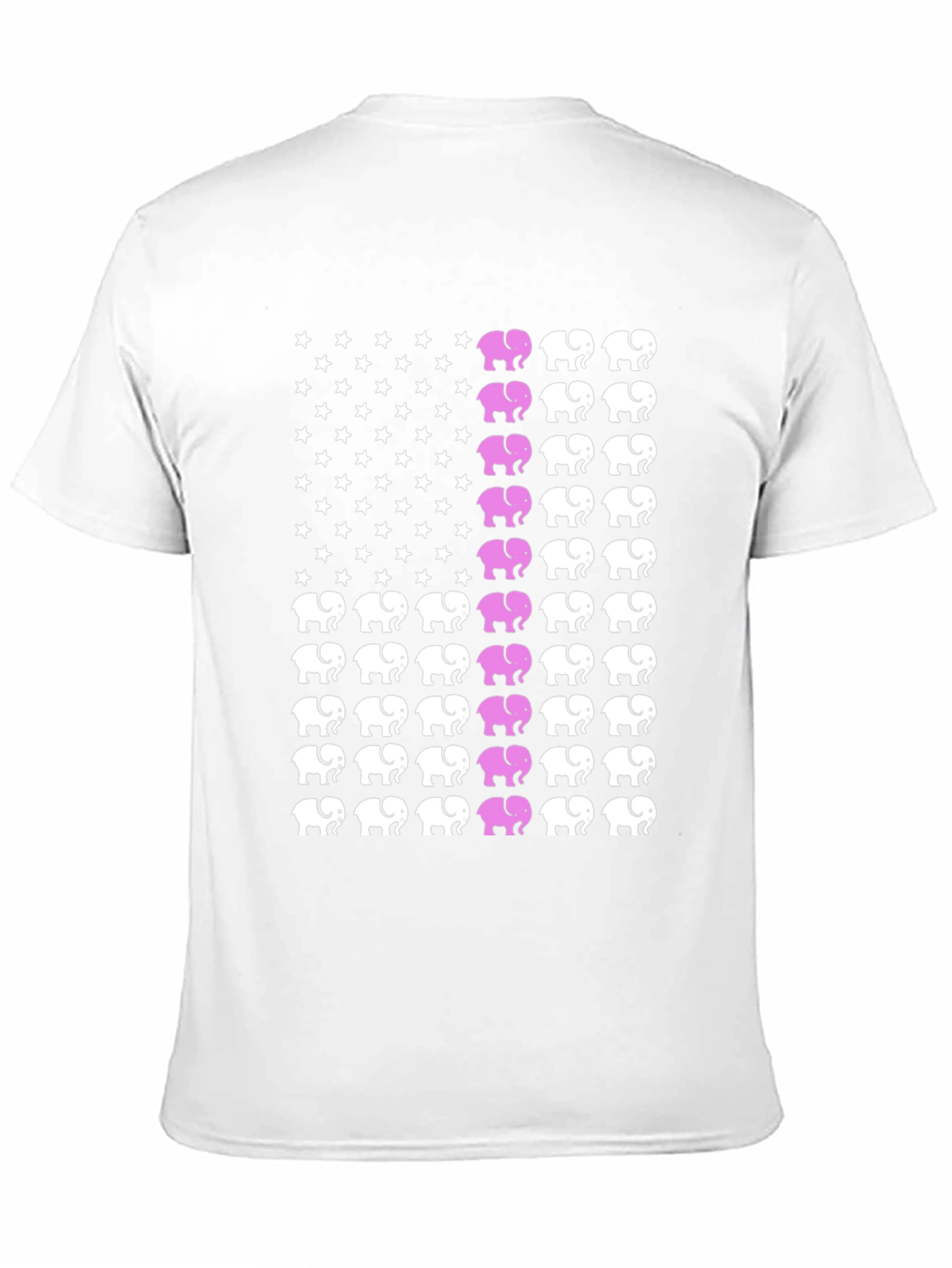 Black Elephant USA Flag Graphic Tee view 11