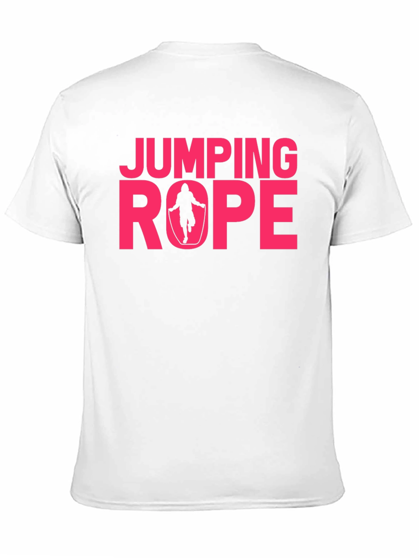 Black Jumping Rope Graphic T-Shirt - Fitness Apparel view 11