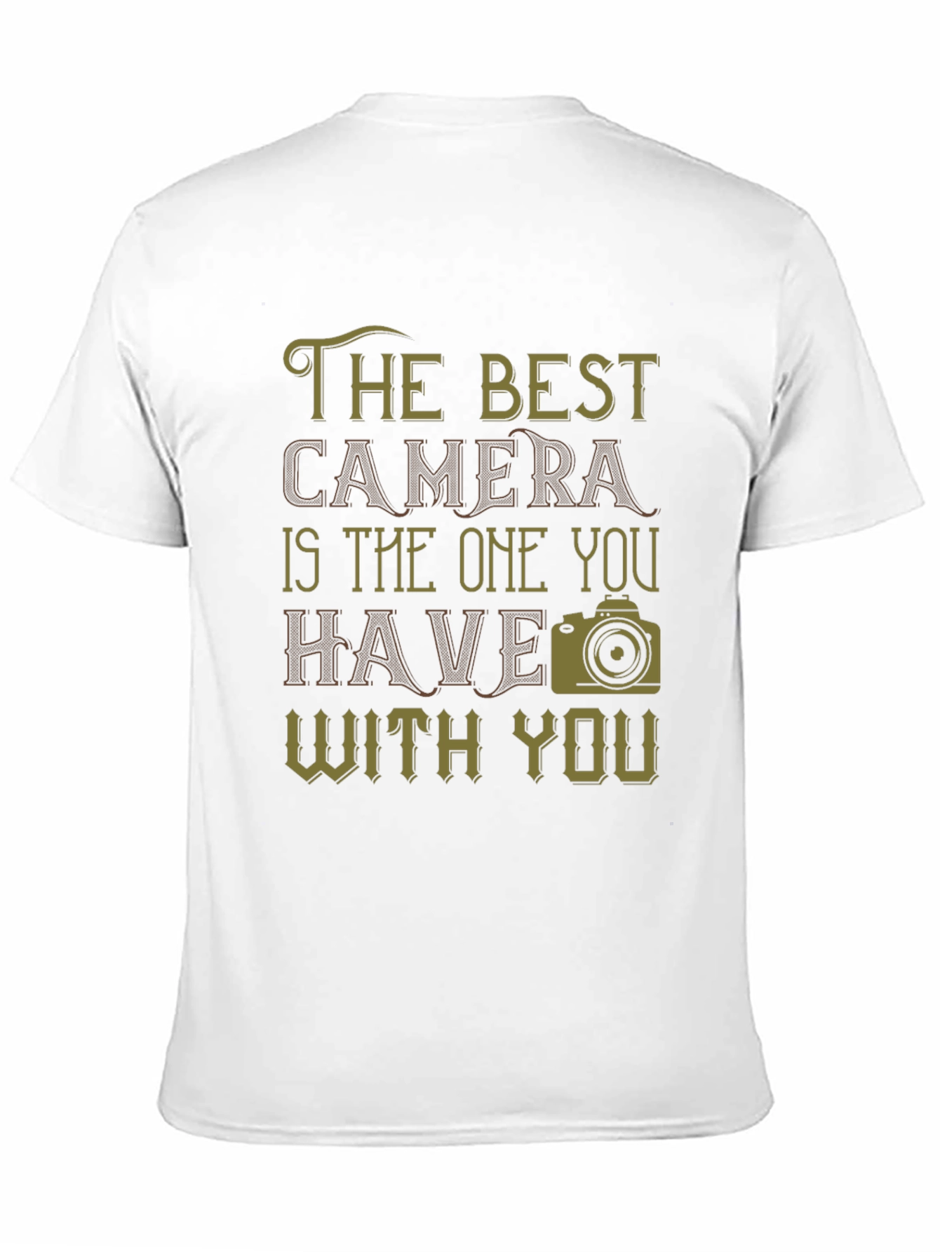 Black Photographer's Tee: The Best Camera Is the One You Have! view 11