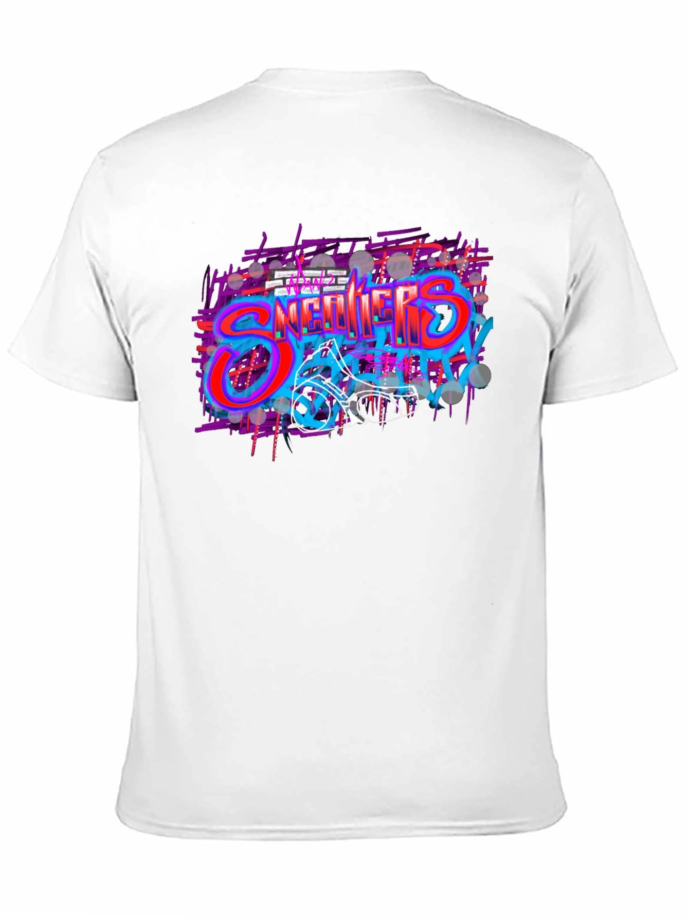 Black Sneakers Graffiti T-Shirt - Urban Style view 11