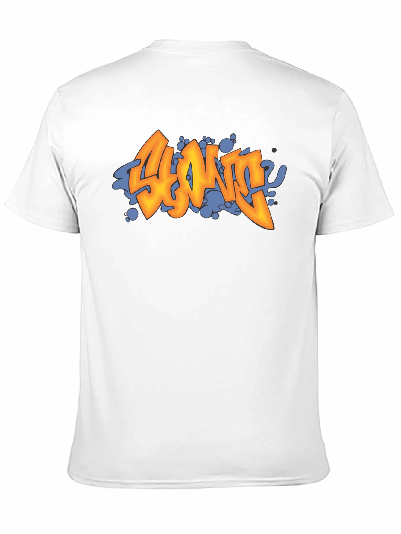 Black Edgy Graffiti T-Shirt - Cool Streetwear Design view 11
