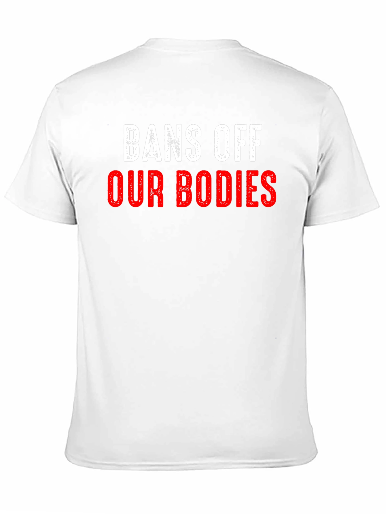 Black Bans Off Our Bodies T-Shirt Pro Choice view 11