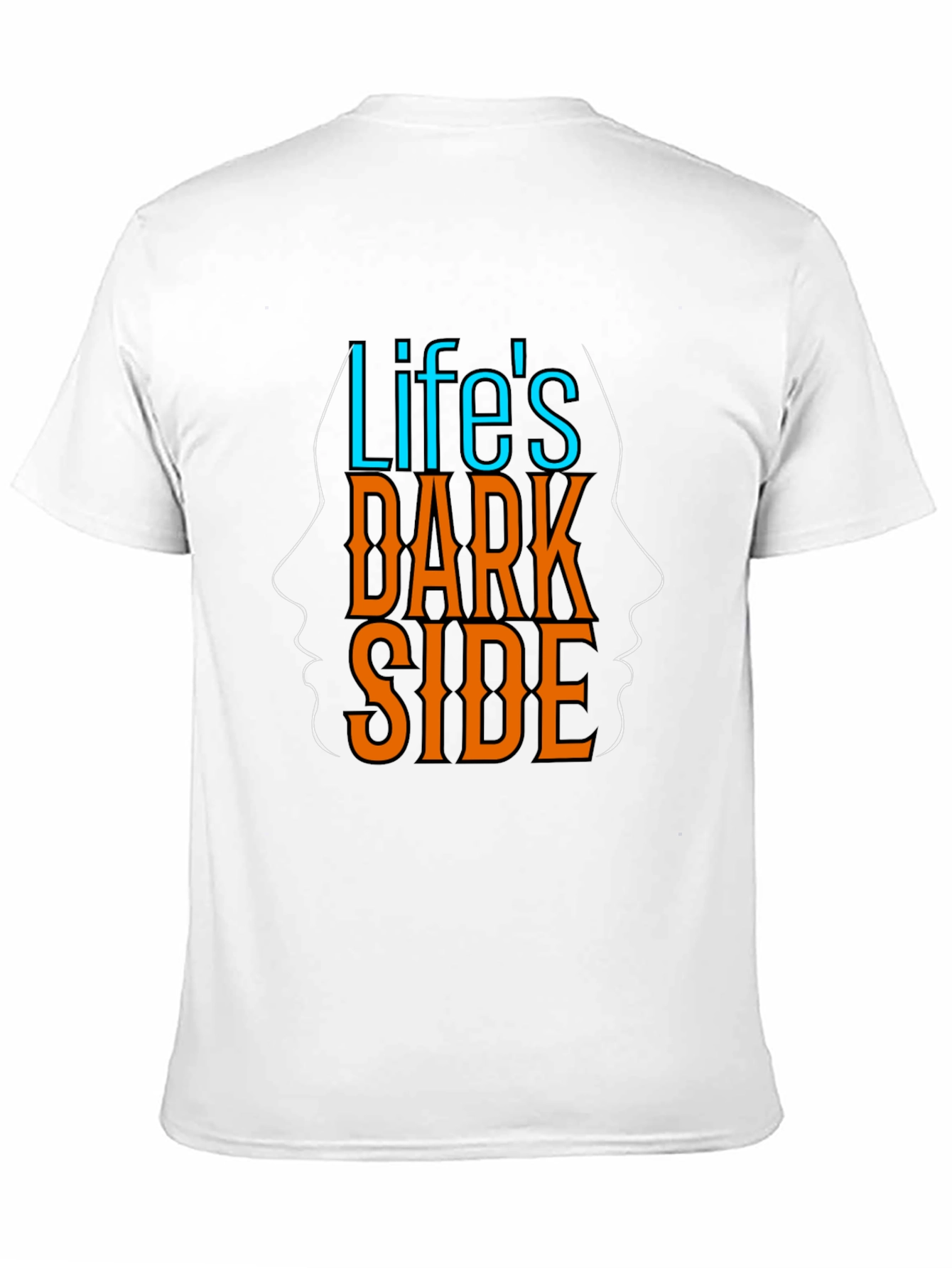 Life's Dark Side Graphic Tee - Unique Design - 11