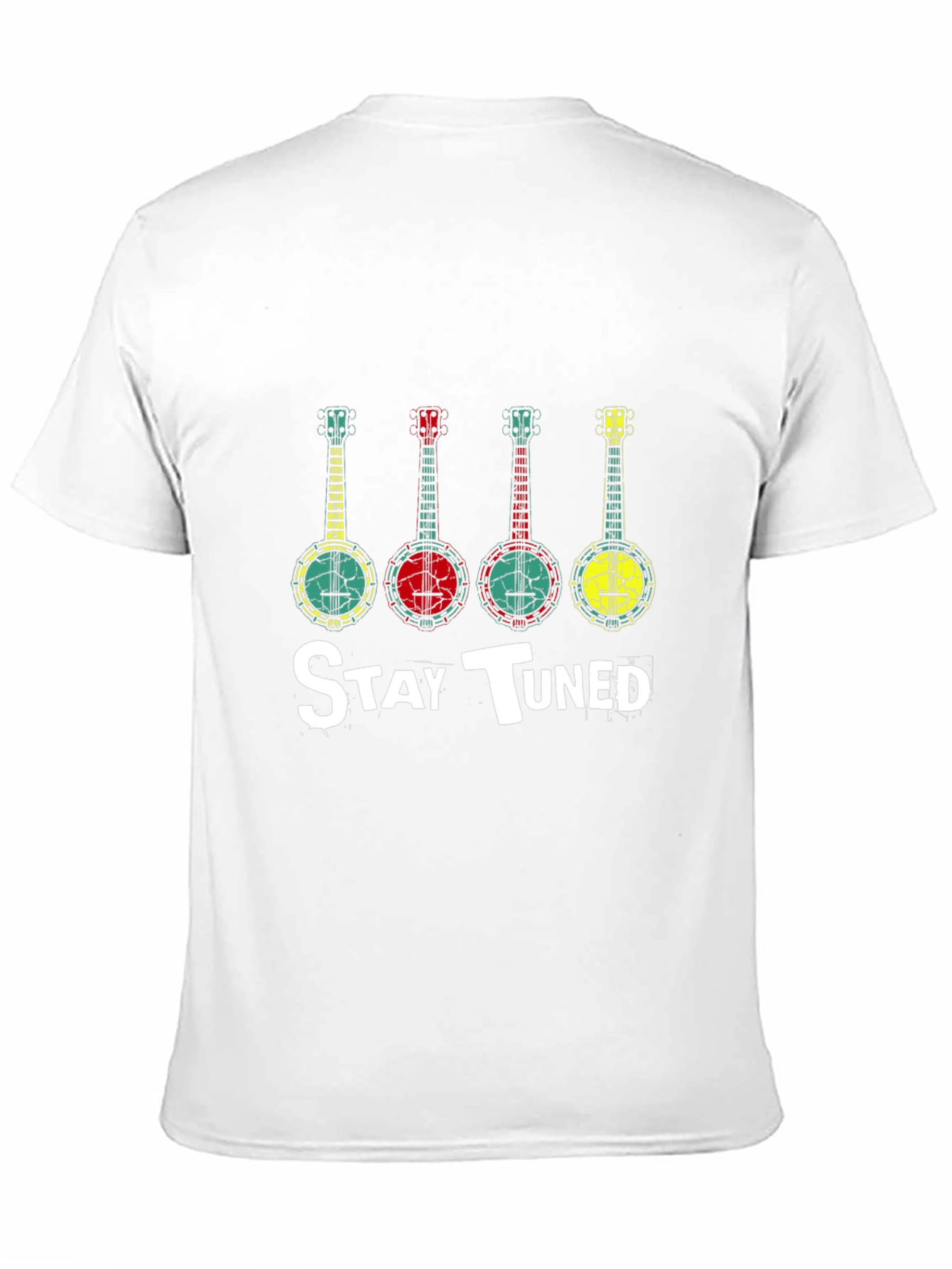 Black Stay Tuned Banjos Black Graphic Tee view 11