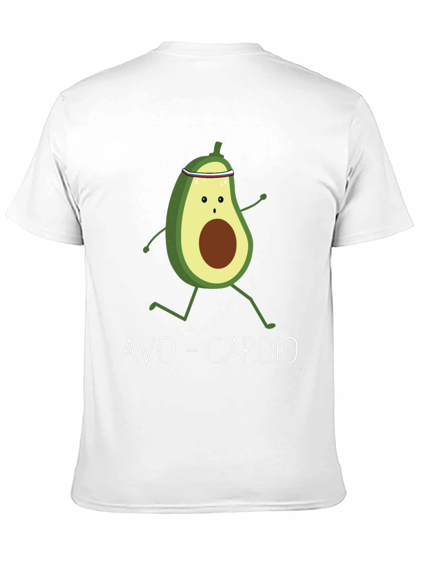 Black Avo-Cardio Avocado Running Graphic T-Shirt view 11