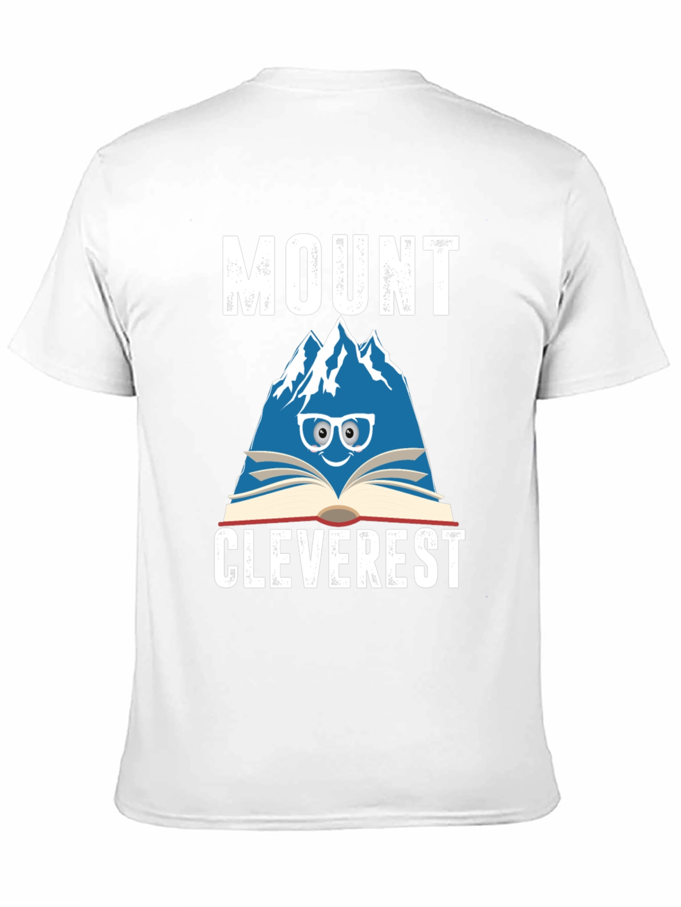 Black Mount Cleverest T-Shirt - Bookish Mountain Tee view 11