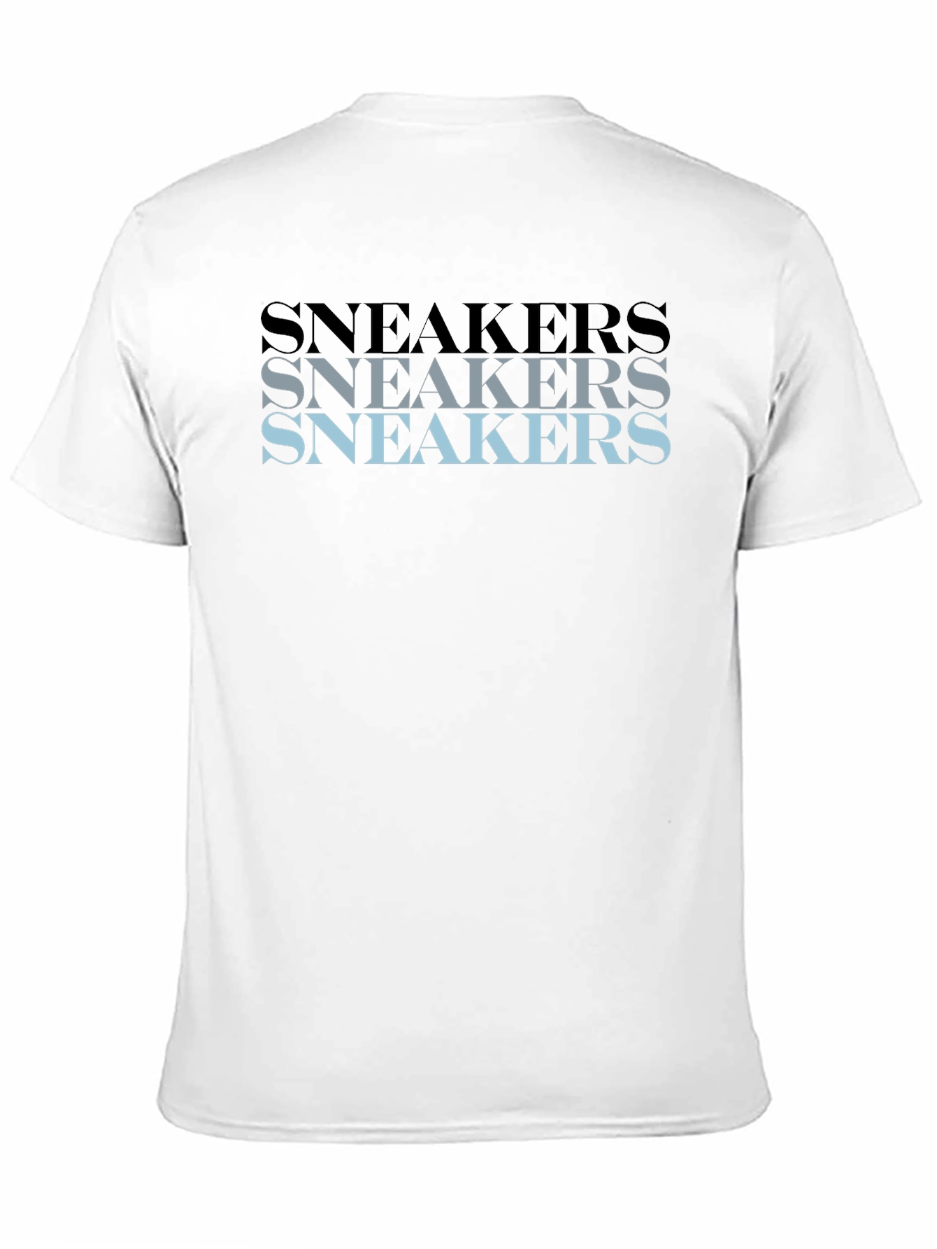 Black Sneakers Graphic Print T-Shirt view 11