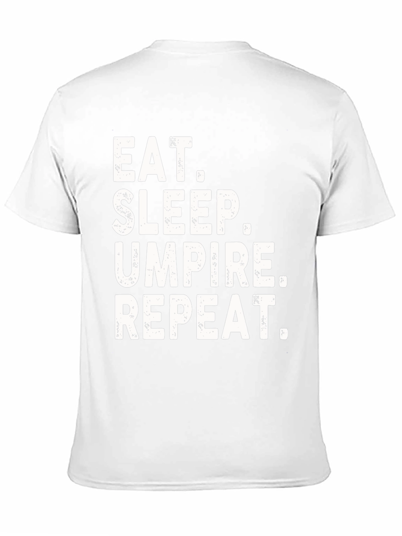 Black Eat Sleep Umpire Repeat Graphic Tee view 11