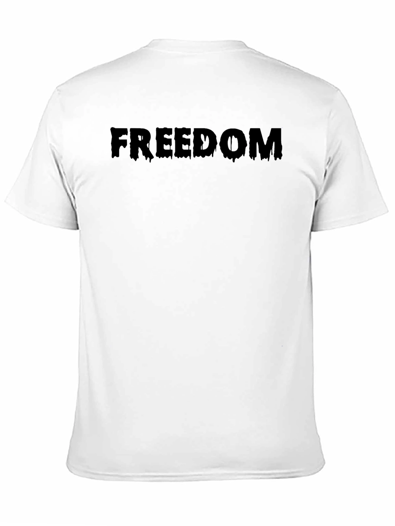 Black Freedom Graphic Black Tee - Mens view 11