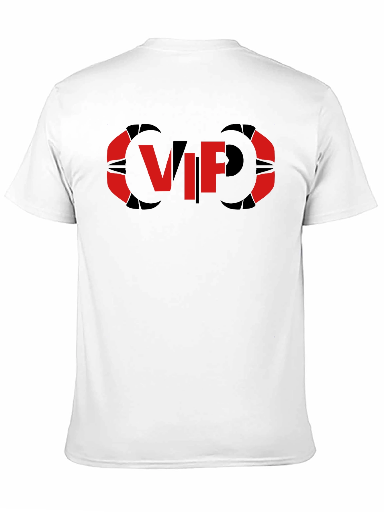 Black Bold Red & Black Graphic Tee view 11