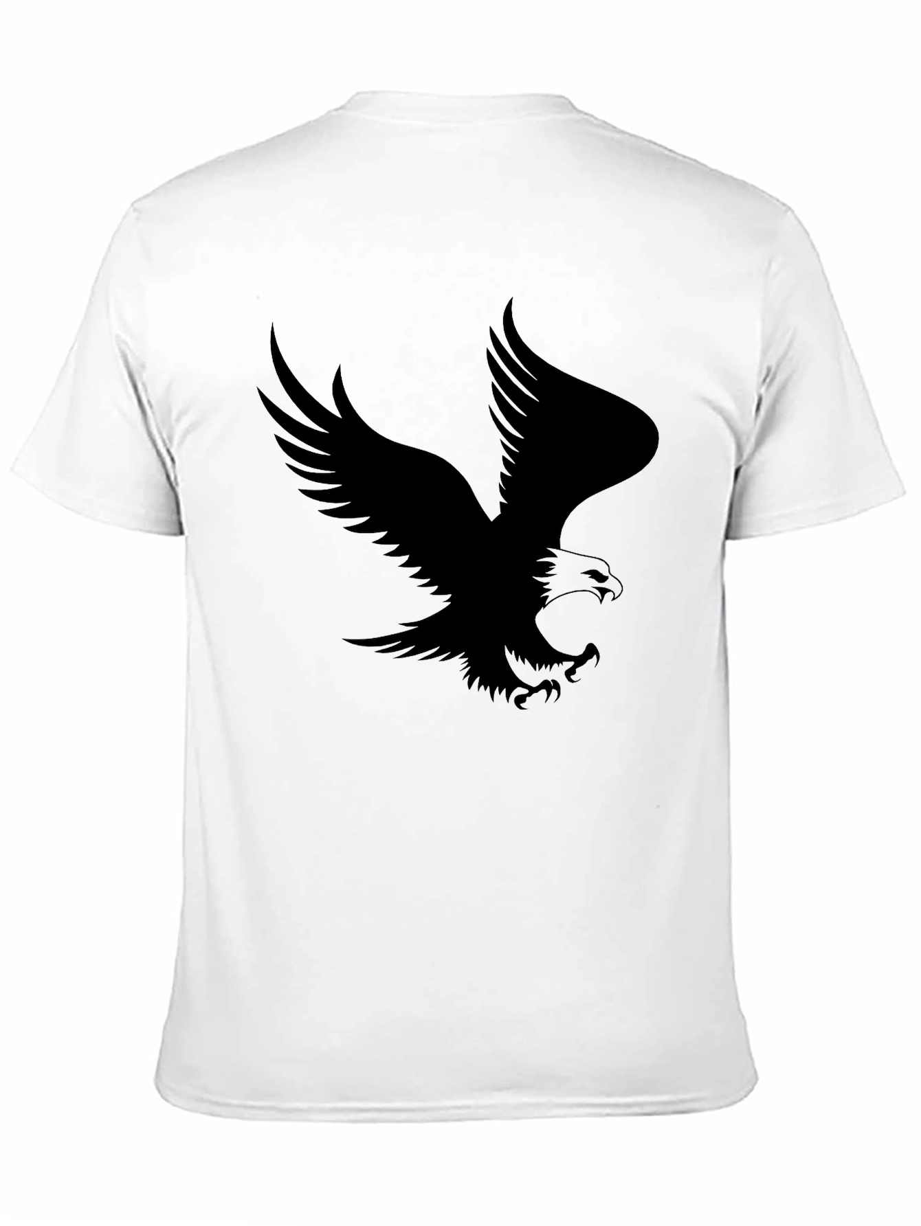 Black Black Eagle Graphic T-Shirt view 11
