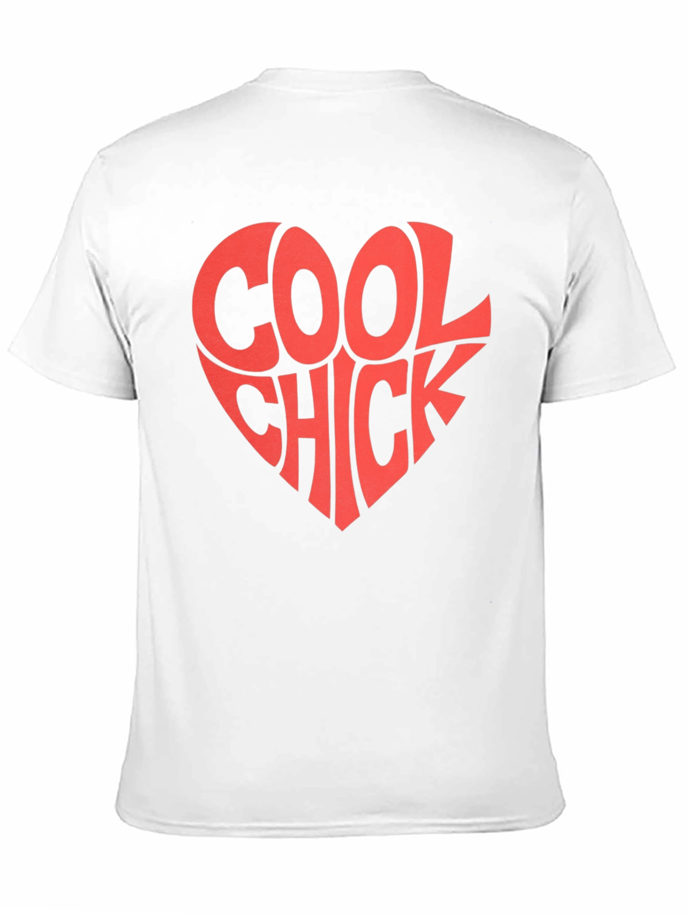 Black Cool Chick Heart Graphic Tee - Trendy Casual Style view 11
