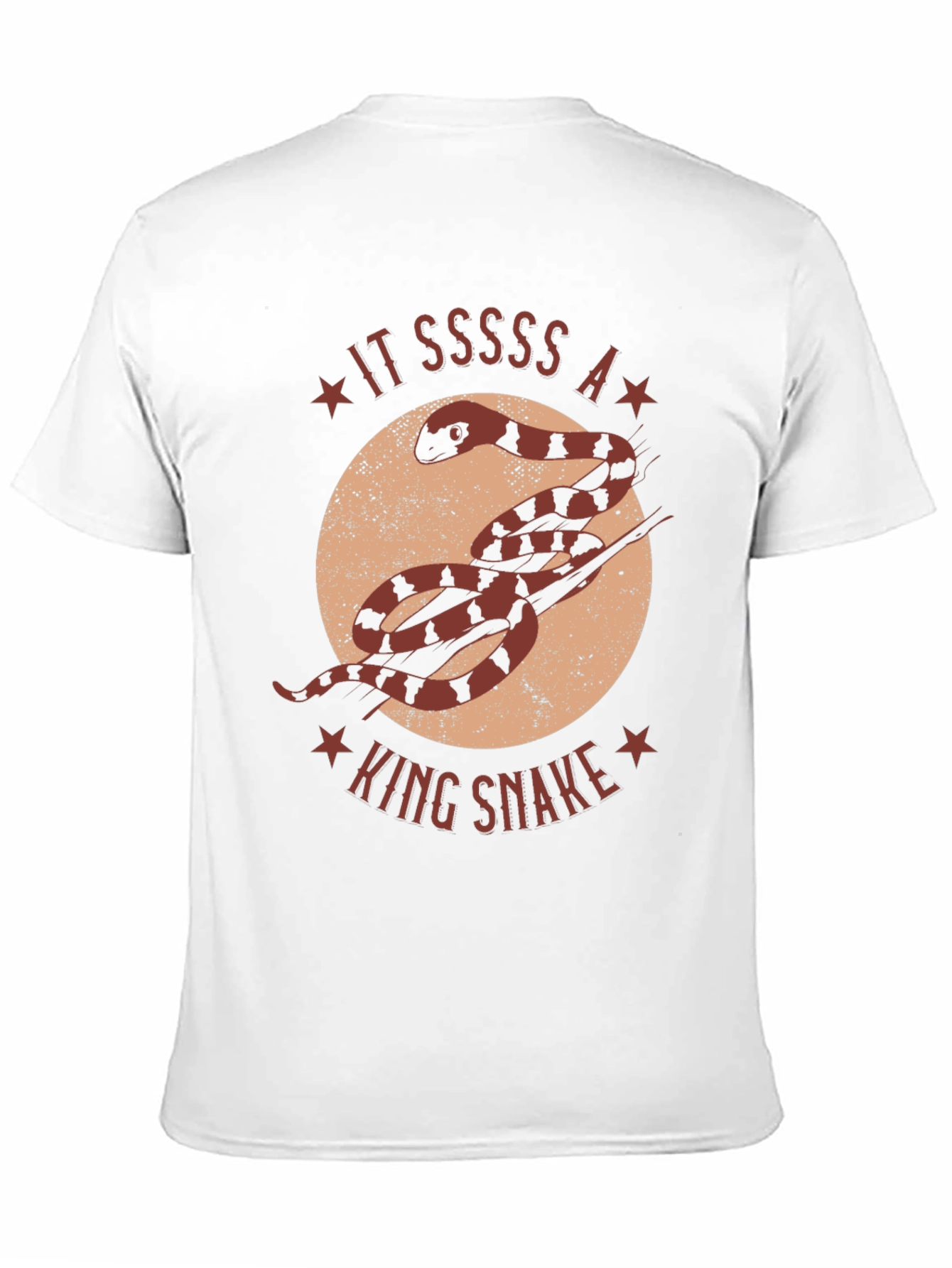 Black King Snake Graphic T-Shirt - Unique Animal Design view 11