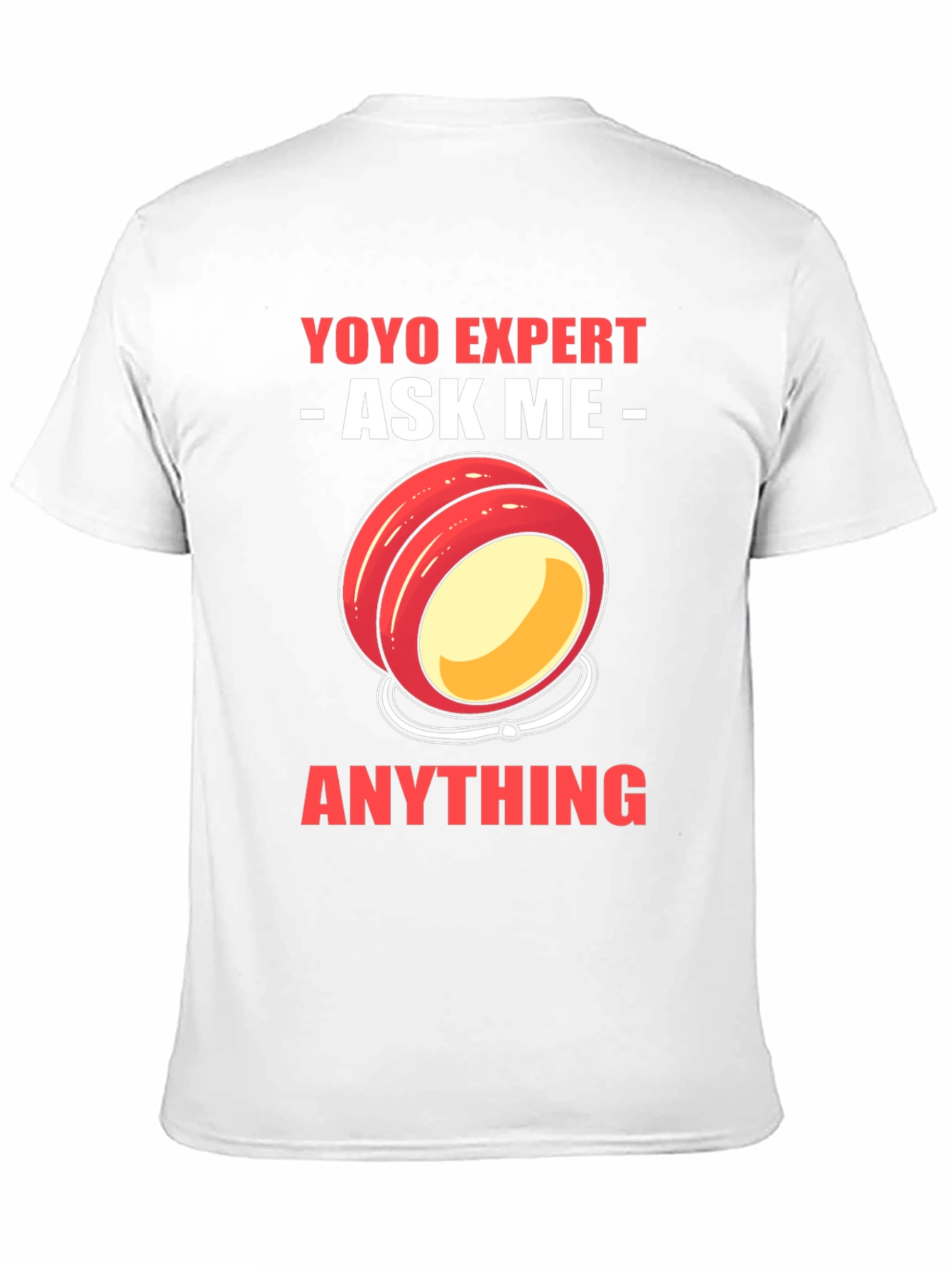 Black Yoyo Expert T-Shirt - Ask Me Anything! view 11