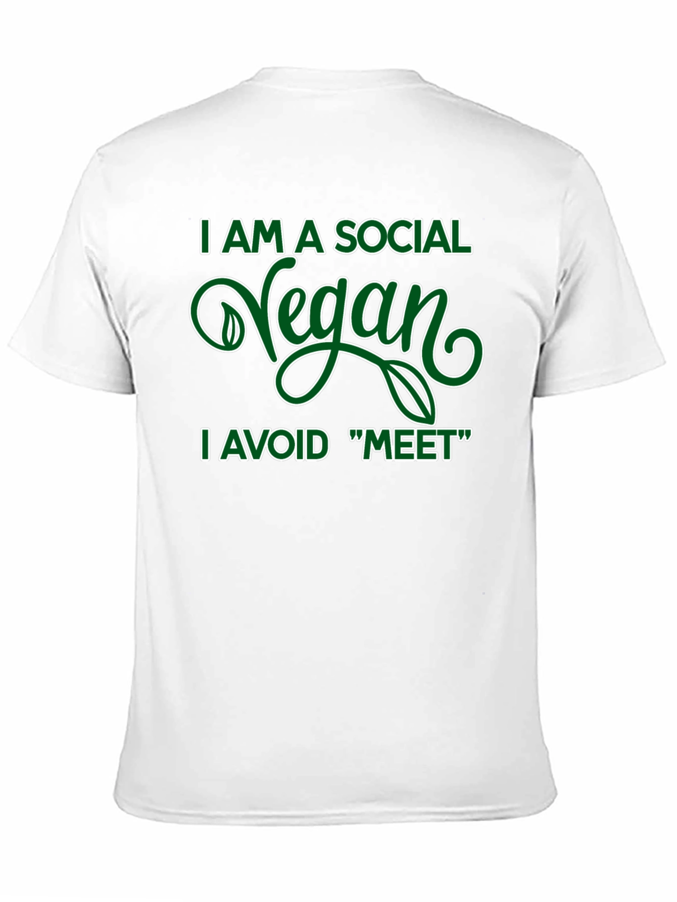 Social Vegan Graphic Tee - 11