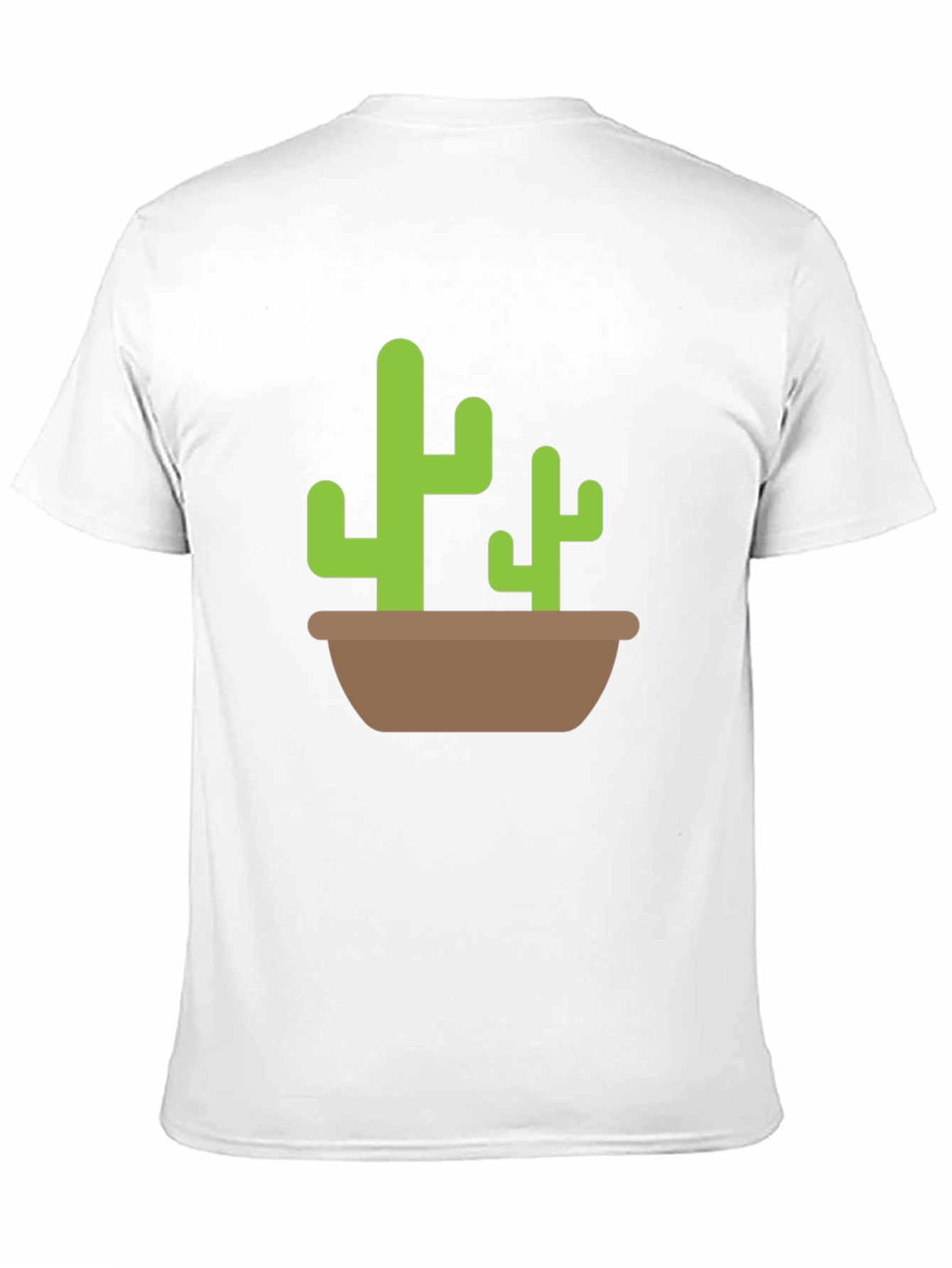 Black Cactus Graphic Tee - Black Casual T-Shirt view 11