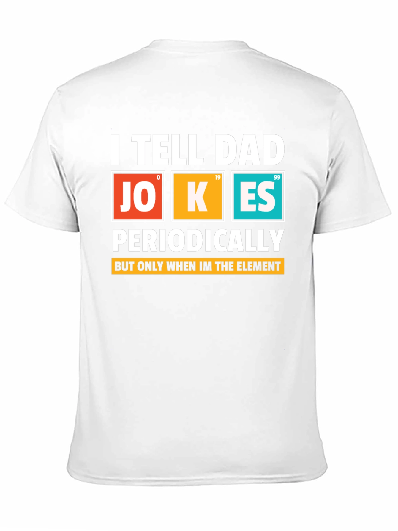 Black Dad Jokes Periodically T-Shirt, Science Humor view 11