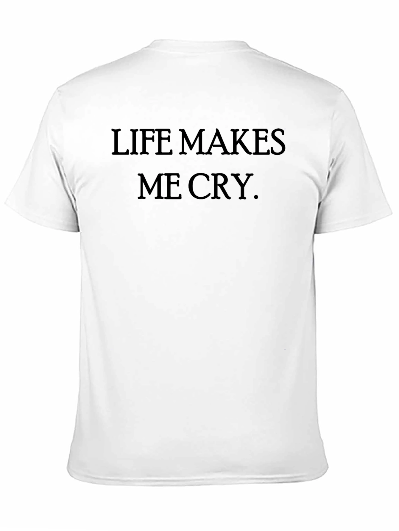 Black Life Makes Me Cry Graphic T-Shirt view 11