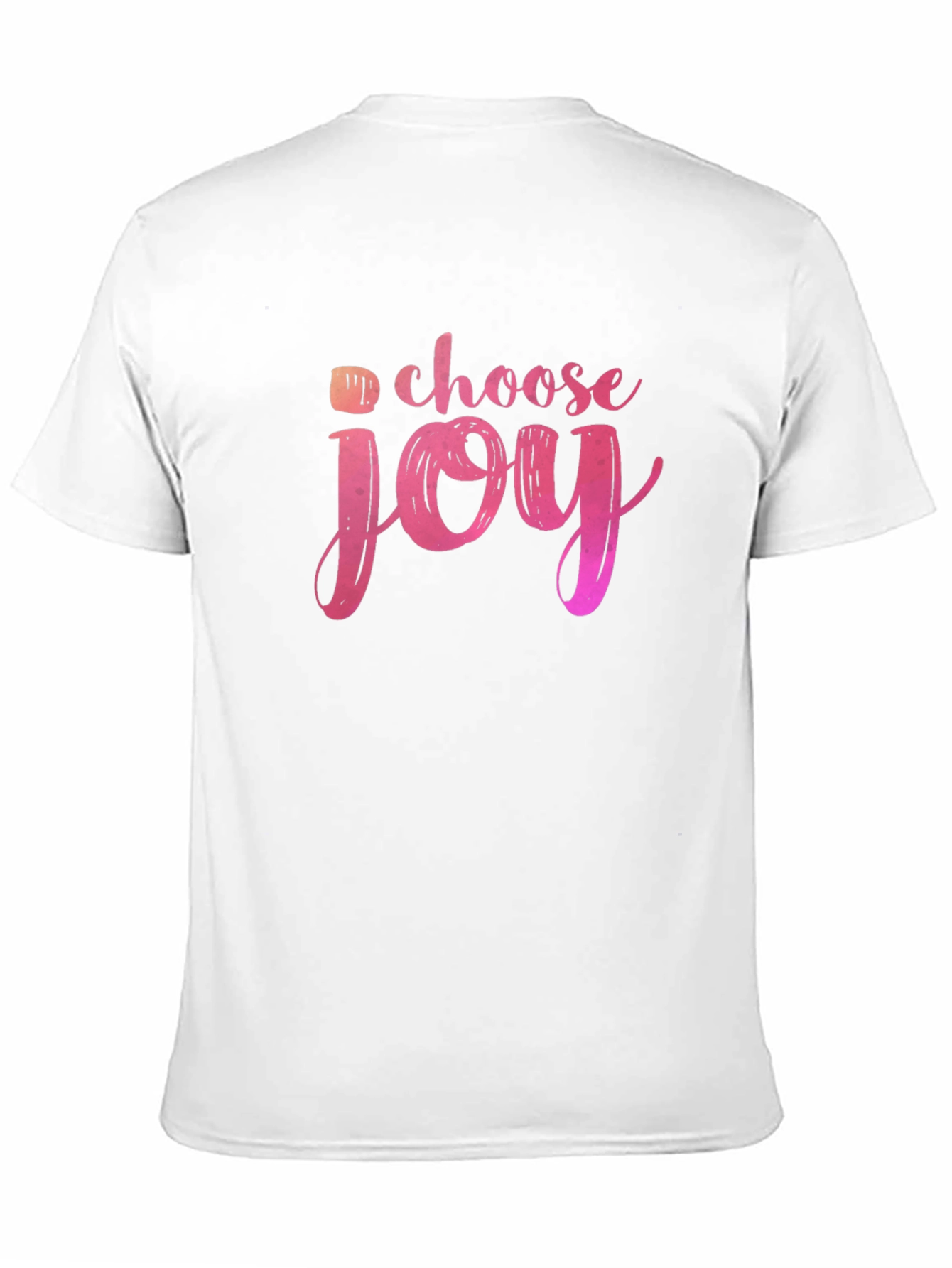 Black Choose Joy Graphic Tee - Black Short Sleeve T-Shirt view 11