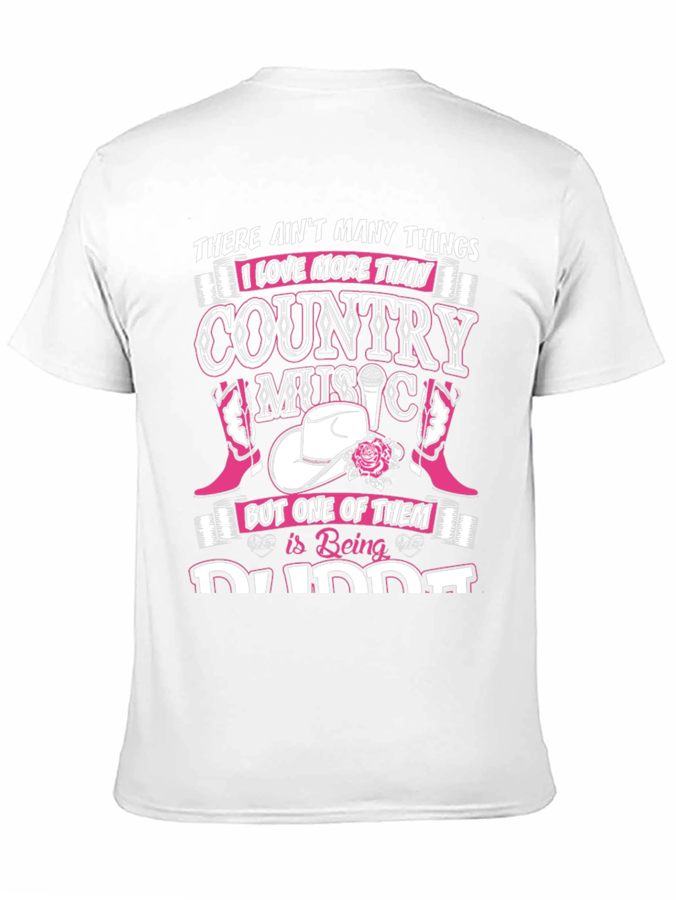 Black Country Music Daddy T-Shirt view 11