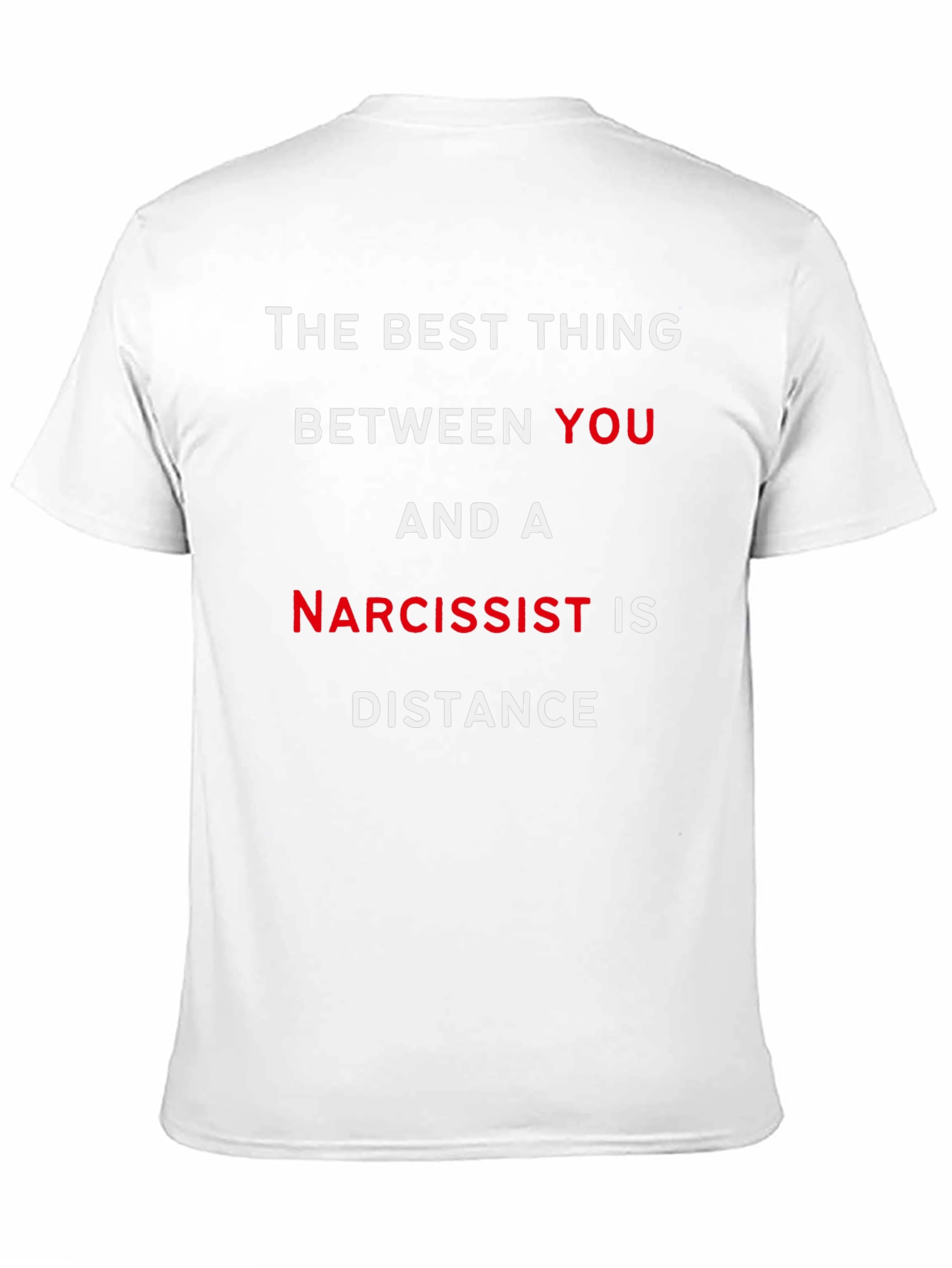 Black Narcissist Distance T-Shirt view 11