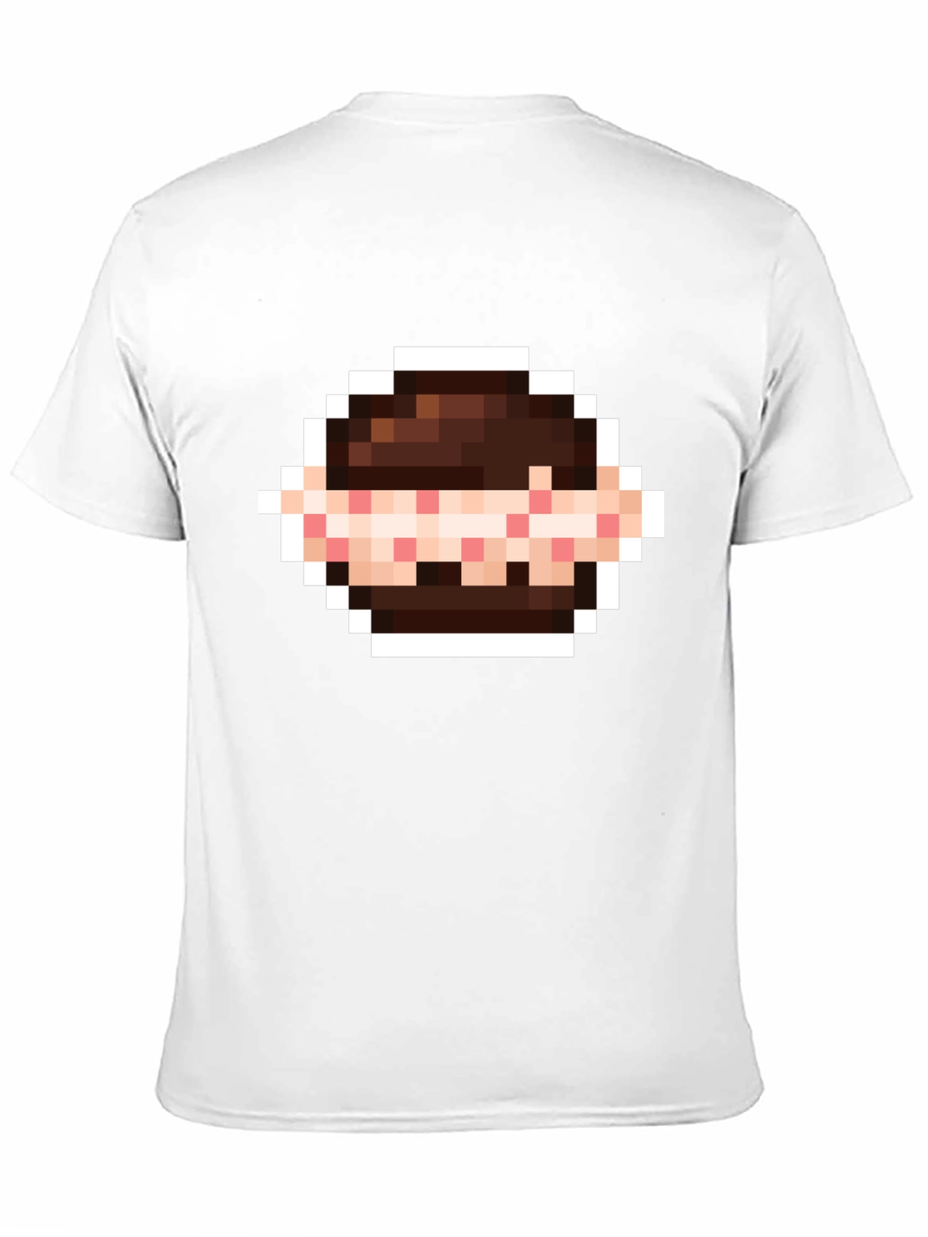 Black Pixelated Sandwich Graphic Tee - Retro Gaming Style view 11